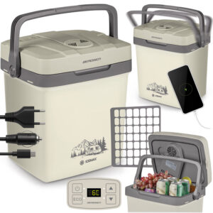 Berdsen Icemax 26-liitrine ECO-režiimiga reisikülmik - kreemjas