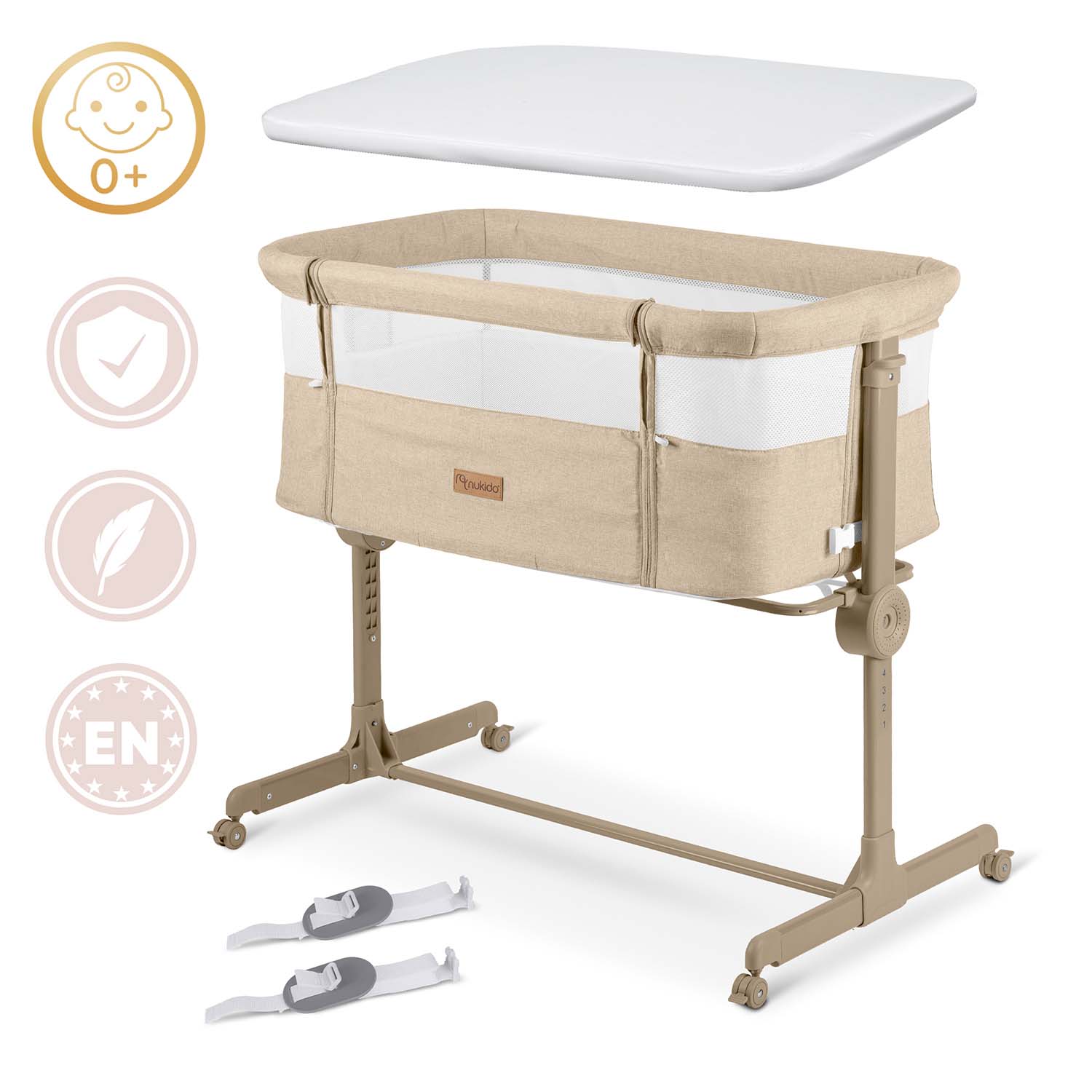 Kokkupandav reisivoodi lisavoodiga Nukido NK-243 - Image 6