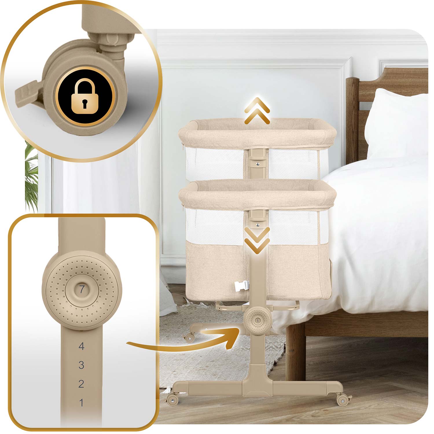 Kokkupandav reisivoodi lisavoodiga Nukido NK-243 - Image 7