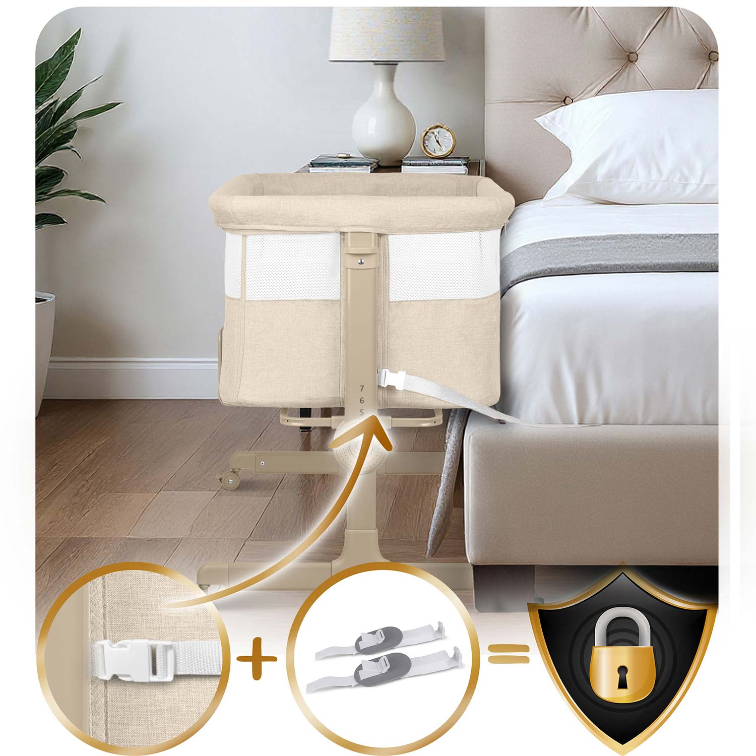 Kokkupandav reisivoodi lisavoodiga Nukido NK-243 - Image 10