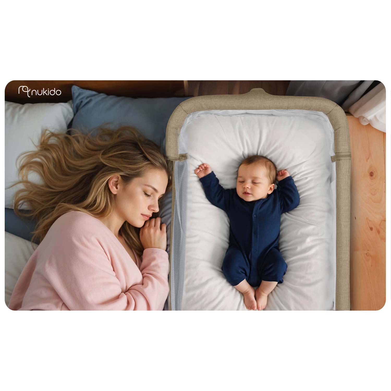 Kokkupandav reisivoodi lisavoodiga Nukido NK-243 - Image 13