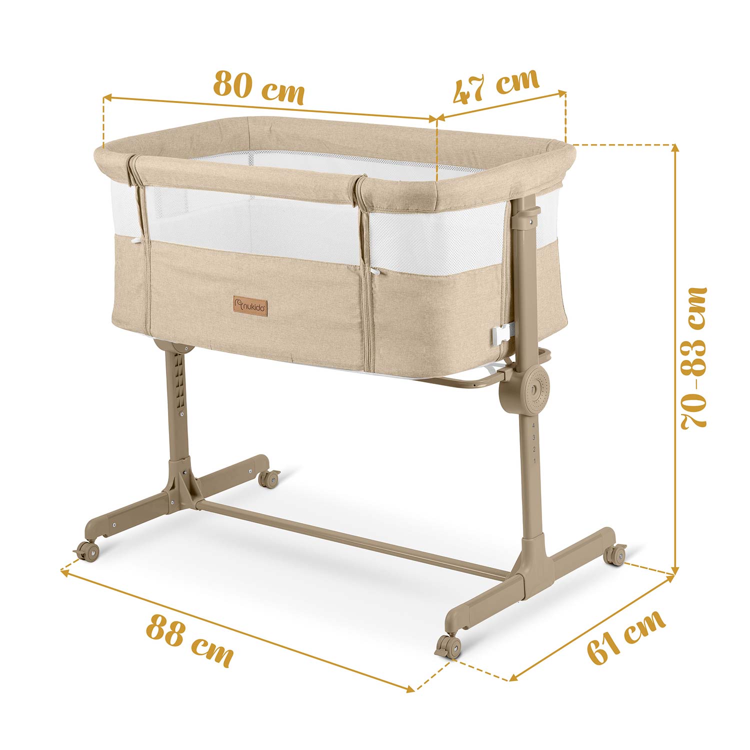 Kokkupandav reisivoodi lisavoodiga Nukido NK-243 - Image 4