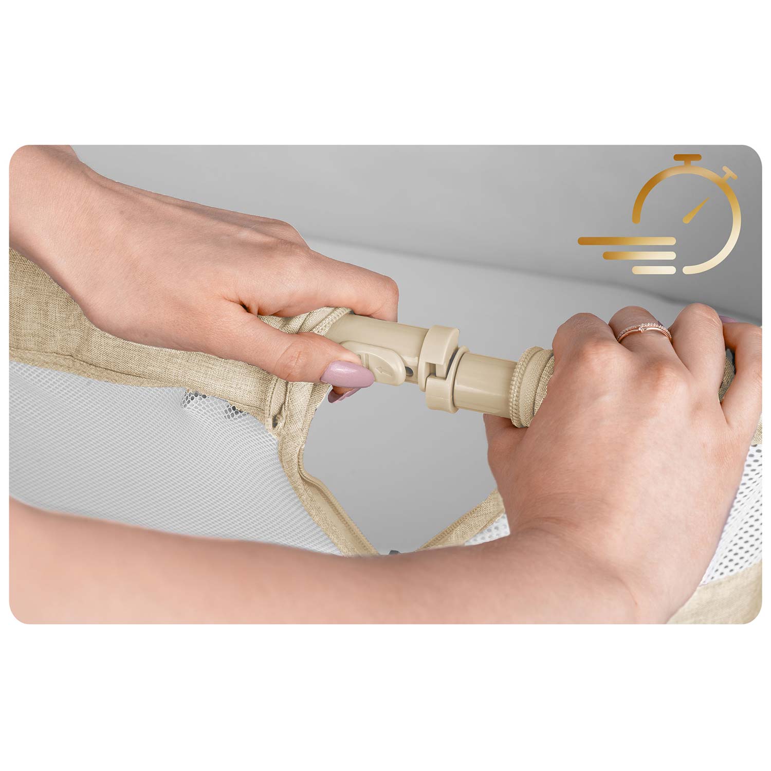 Kokkupandav reisivoodi lisavoodiga Nukido NK-243 - Image 15