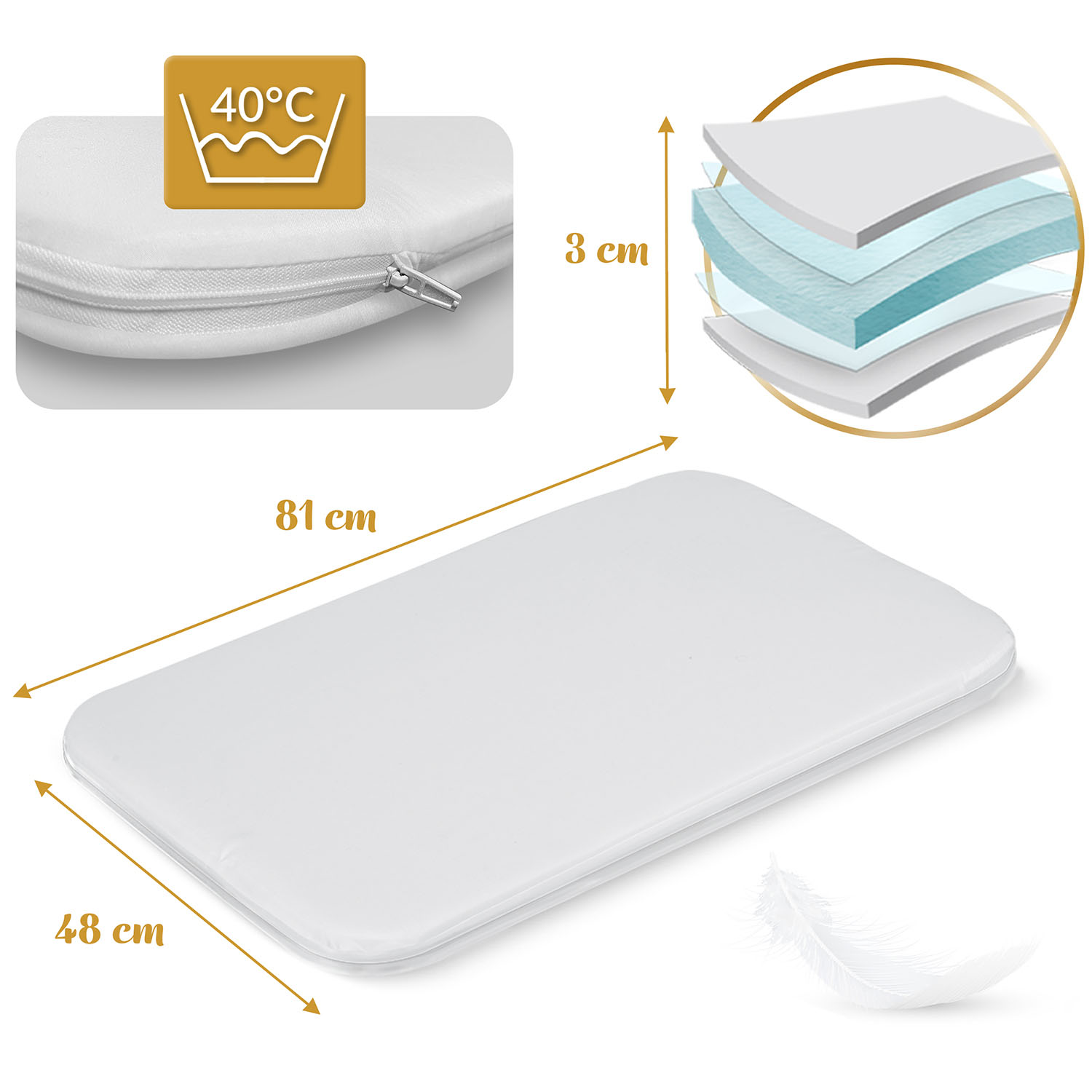 Kokkupandav reisivoodi lisavoodiga Nukido NK-243 - Image 4