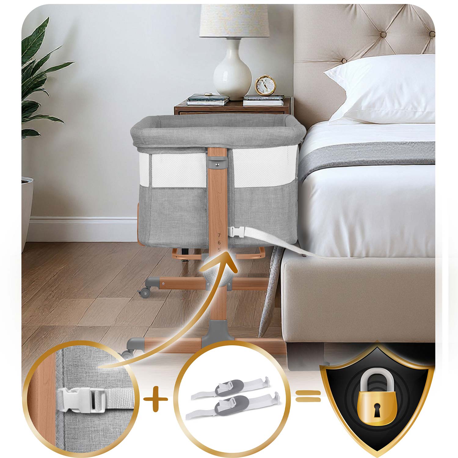 Kokkupandav reisivoodi lisavoodiga Nukido NK-243 - Image 8