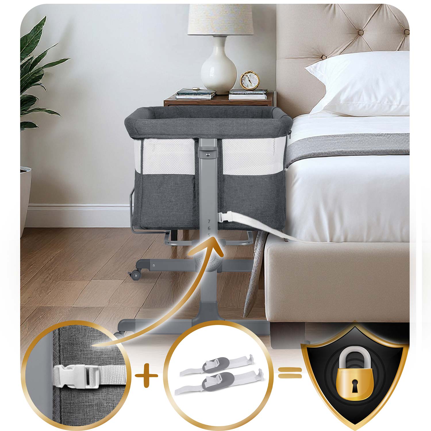 Kokkupandav reisivoodi lisavoodiga Nukido NK-243 - Image 9