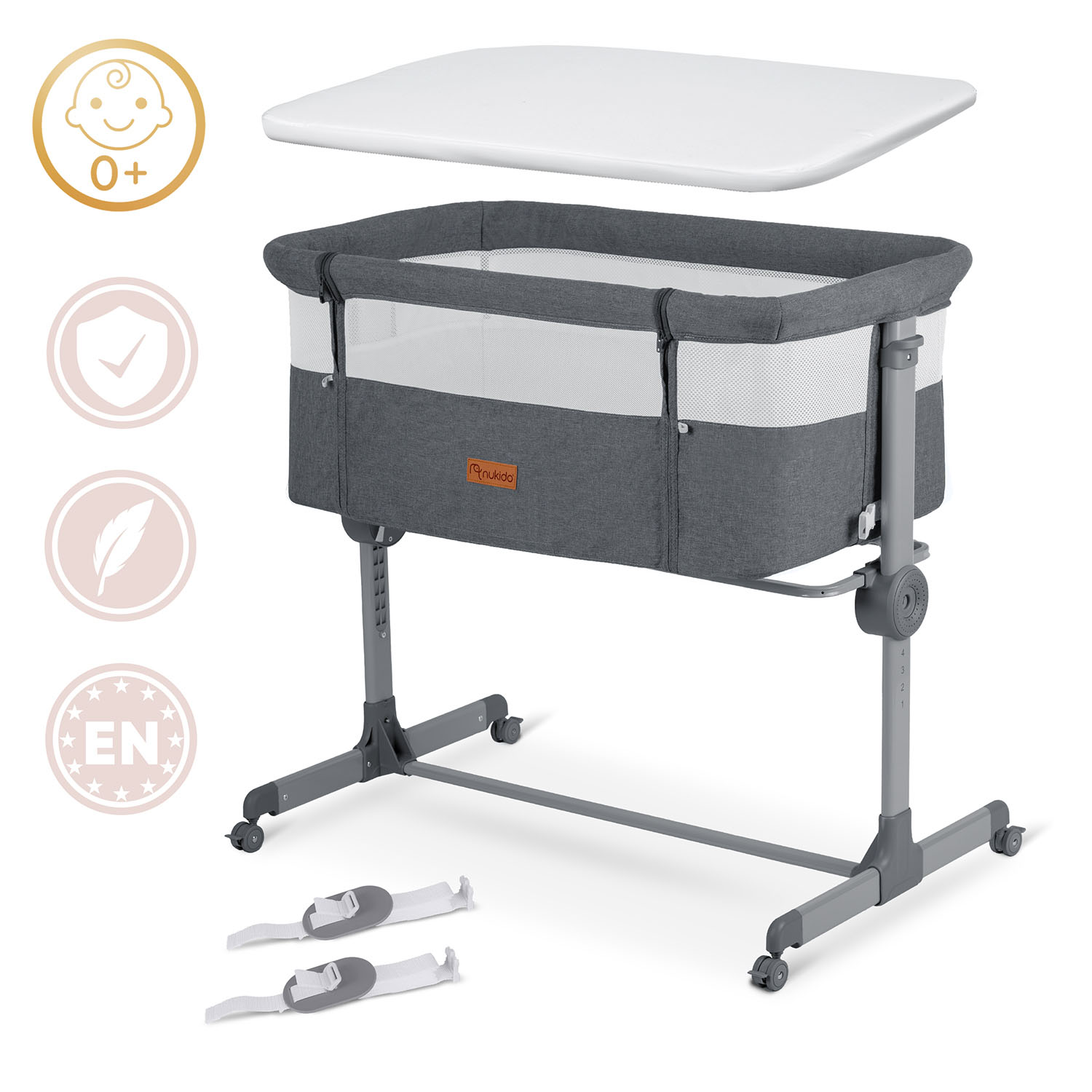 Kokkupandav reisivoodi lisavoodiga Nukido NK-243 - Image 13