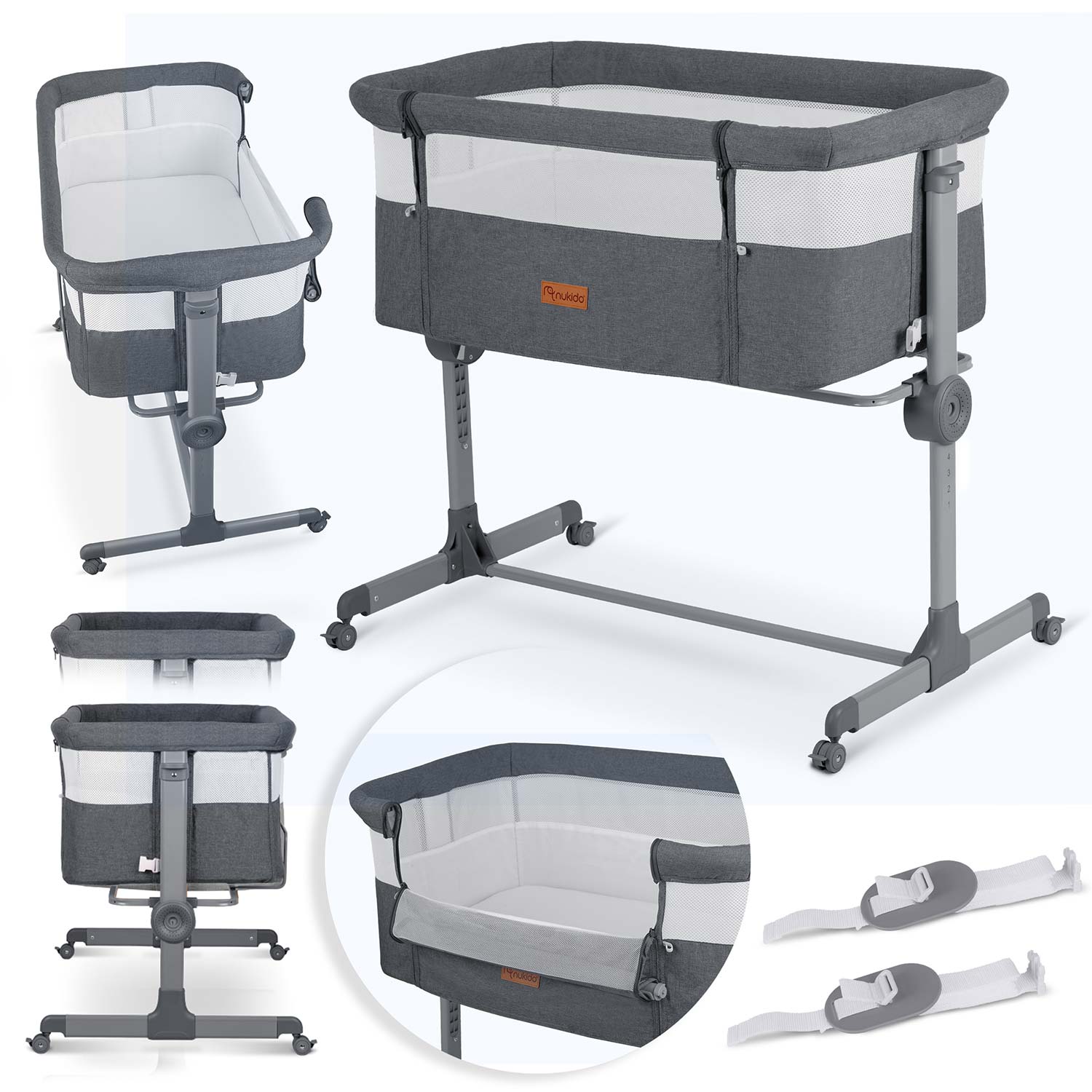 Kokkupandav reisivoodi lisavoodiga Nukido NK-243