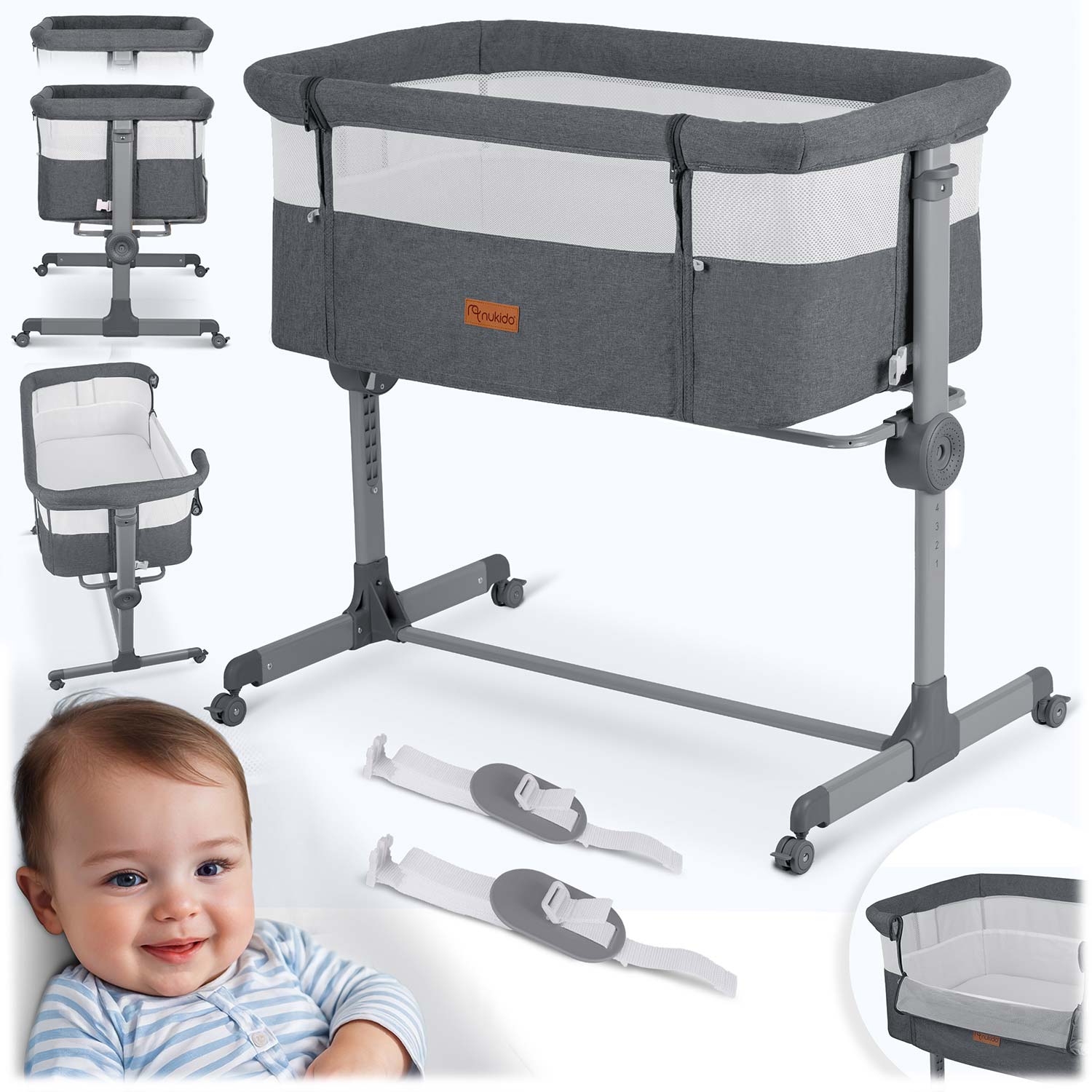 Kokkupandav reisivoodi lisavoodiga Nukido NK-243 - Image 14