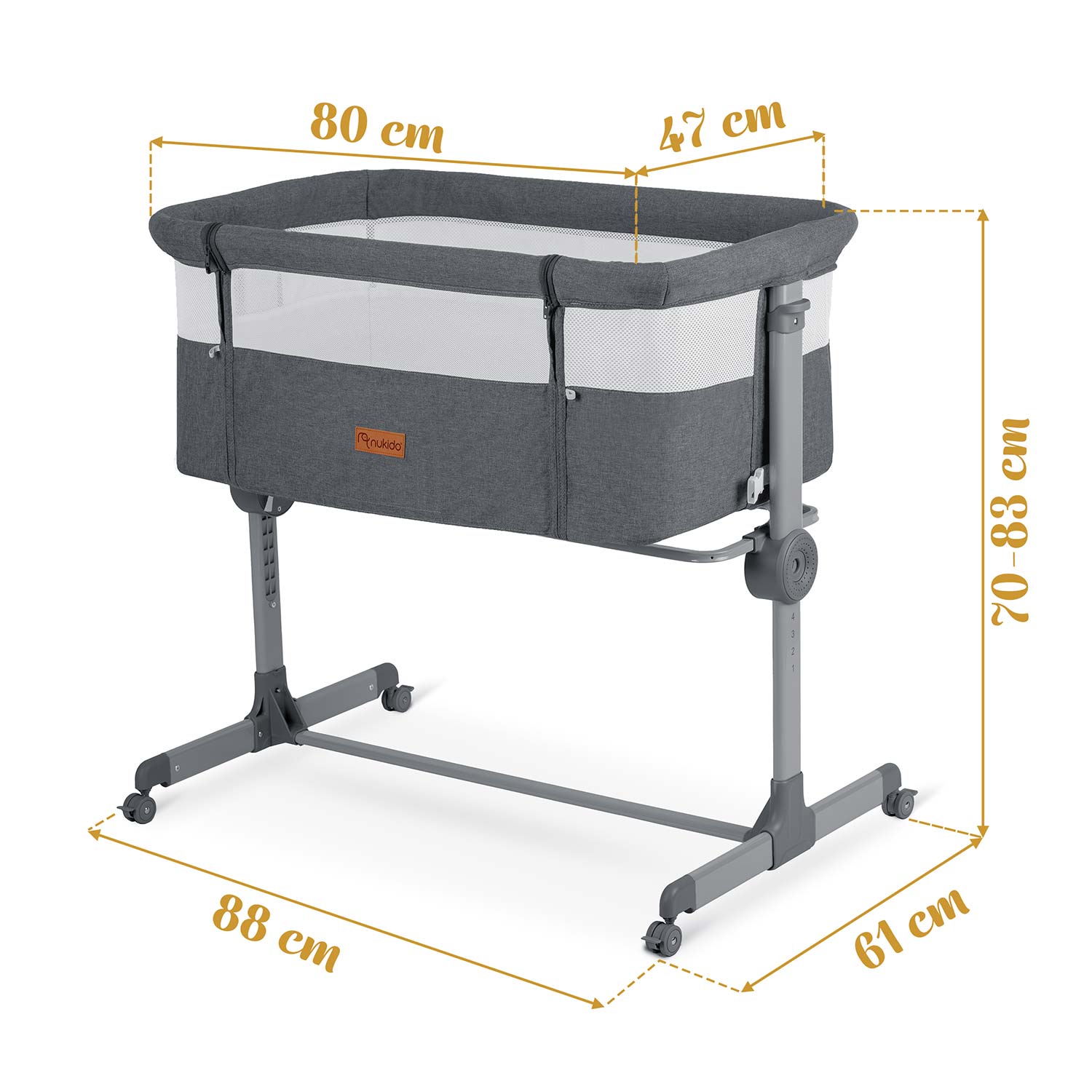 Kokkupandav reisivoodi lisavoodiga Nukido NK-243 - Image 4