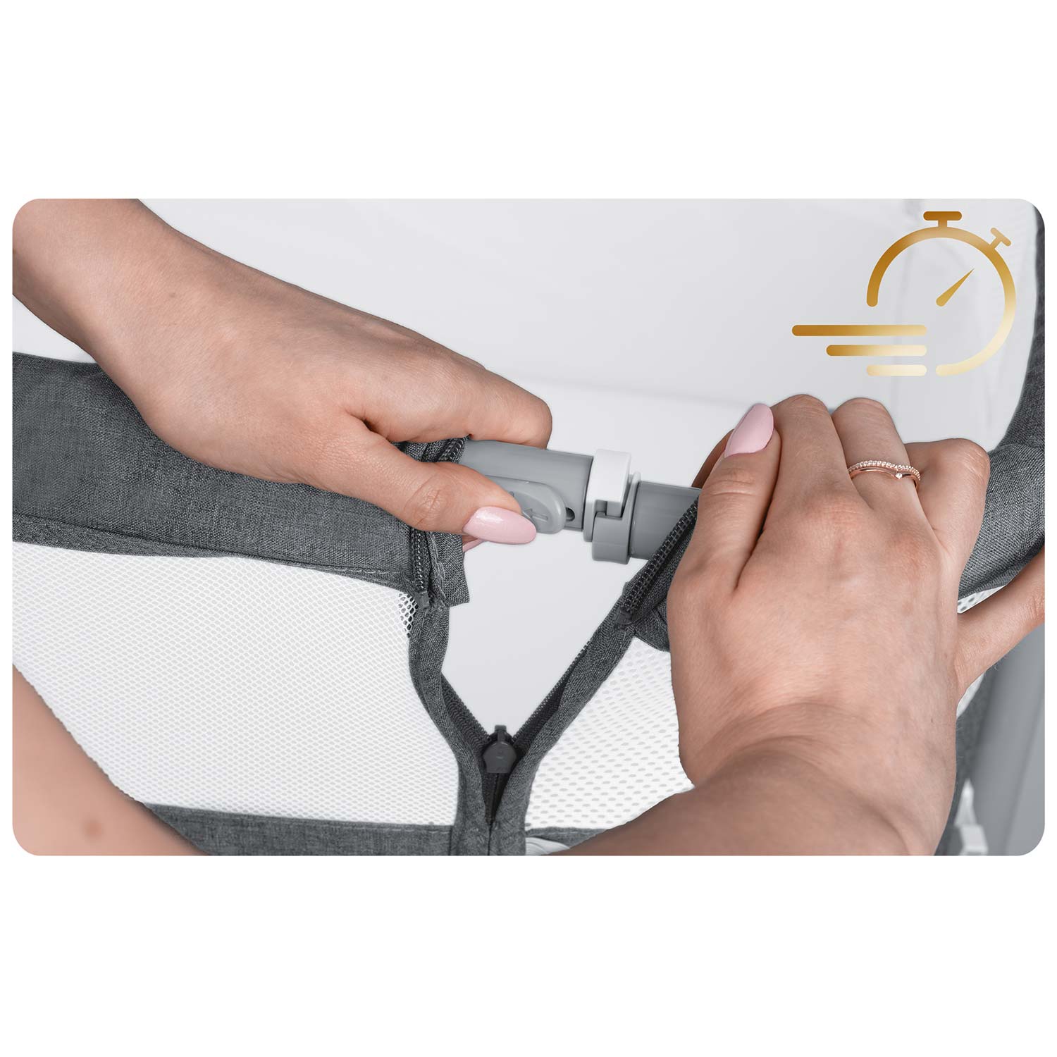 Kokkupandav reisivoodi lisavoodiga Nukido NK-243 - Image 15