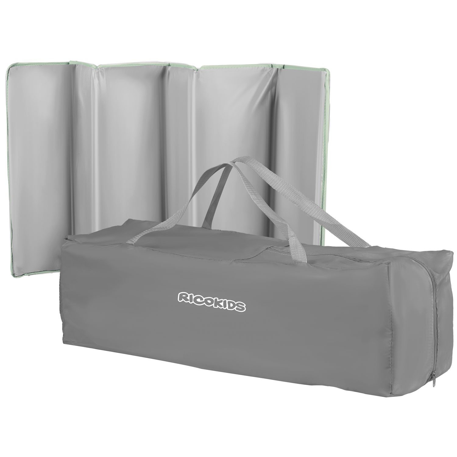 Reisivoodi 125 x 65 x 78 cm RK-240 hall-mündiroheline - Image 11