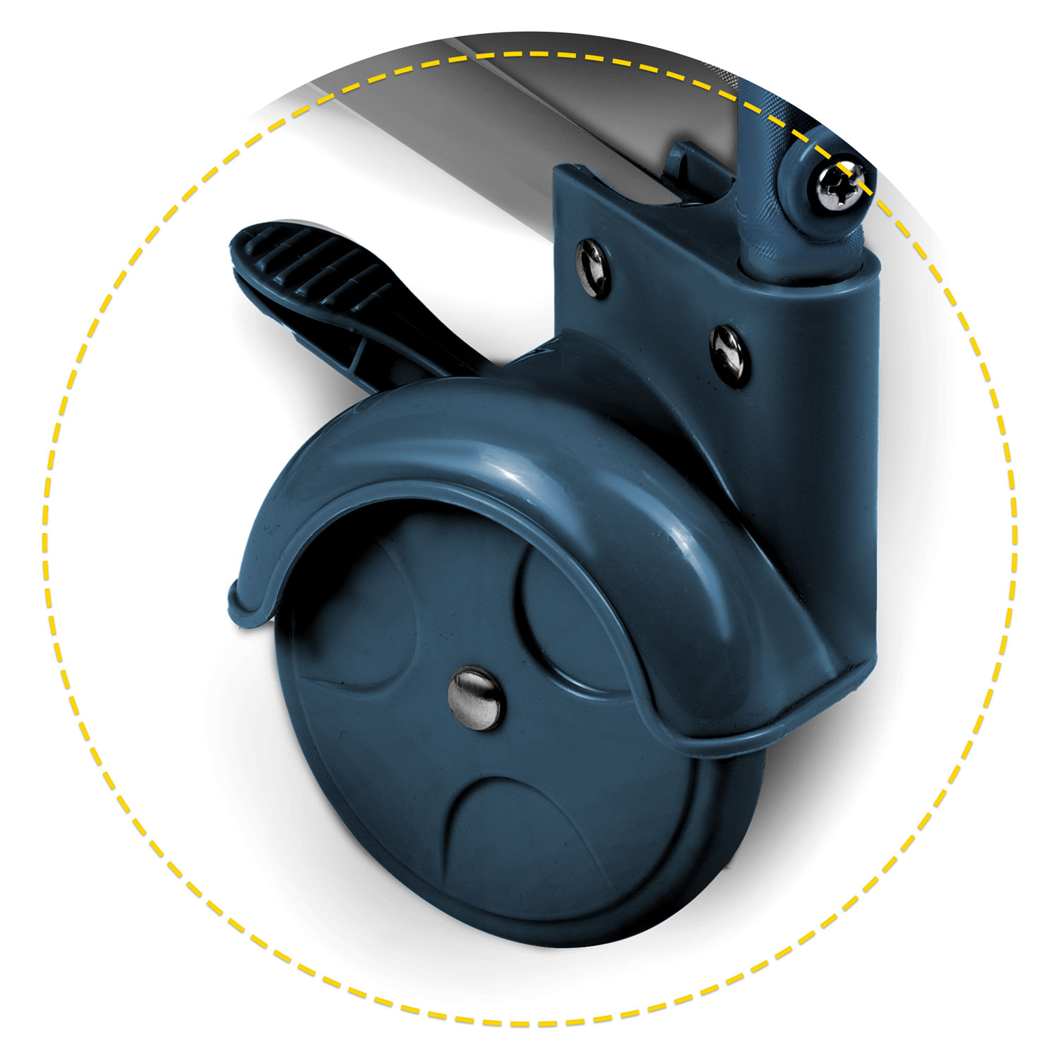 Reisivoodi 125 x 65 x 78 cm RK-240 tumesinine - Image 7