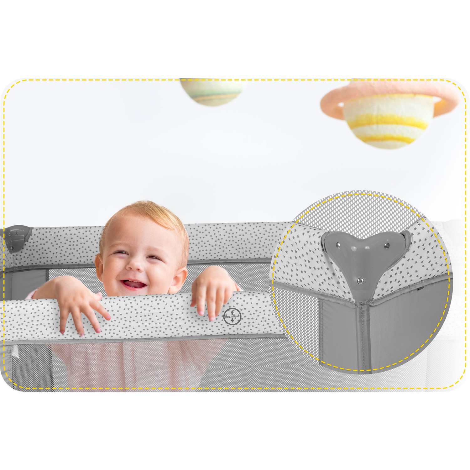 Reisivoodi 125x65x78cm RK-242 hall - Image 6