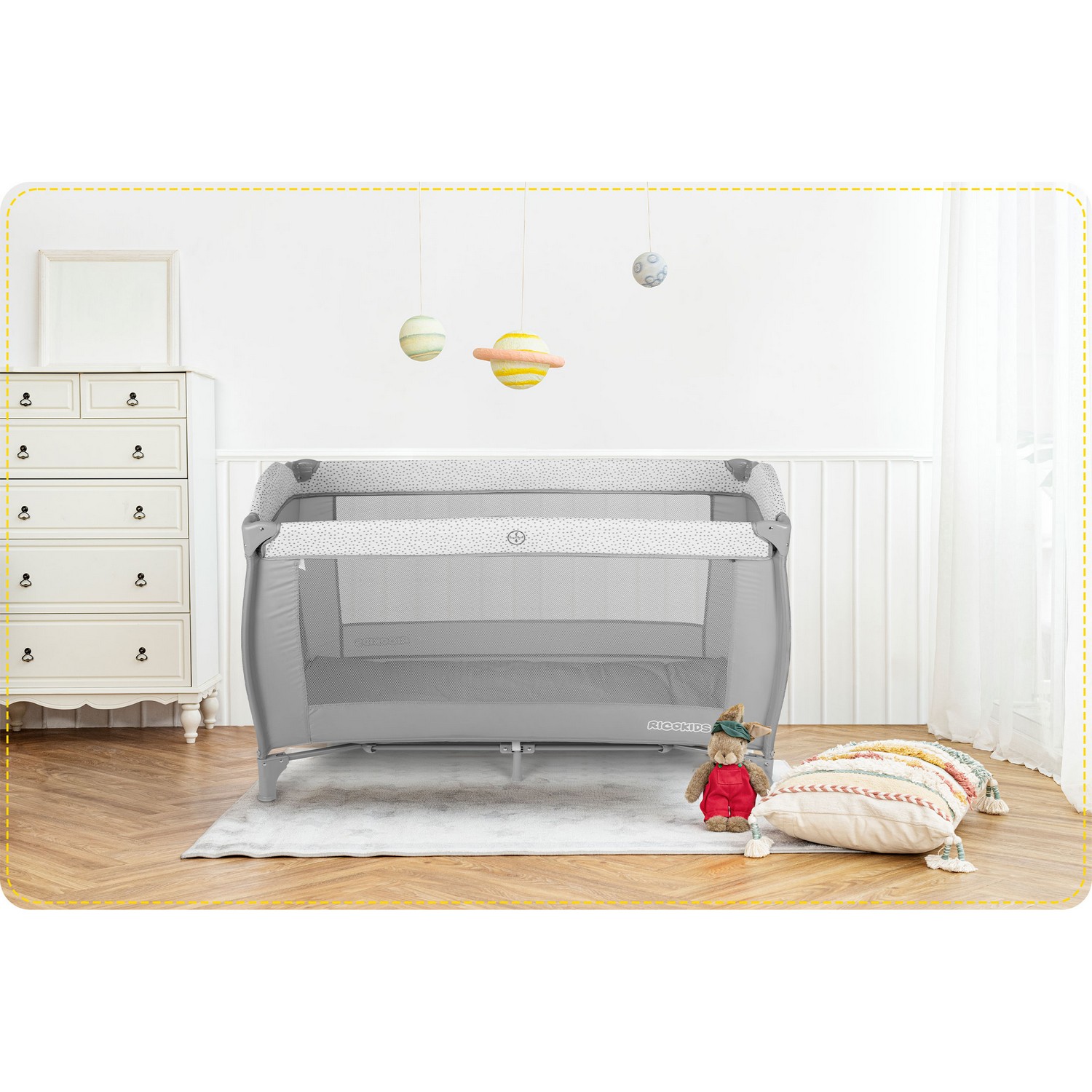 Reisivoodi 125x65x78cm RK-242 hall - Image 8