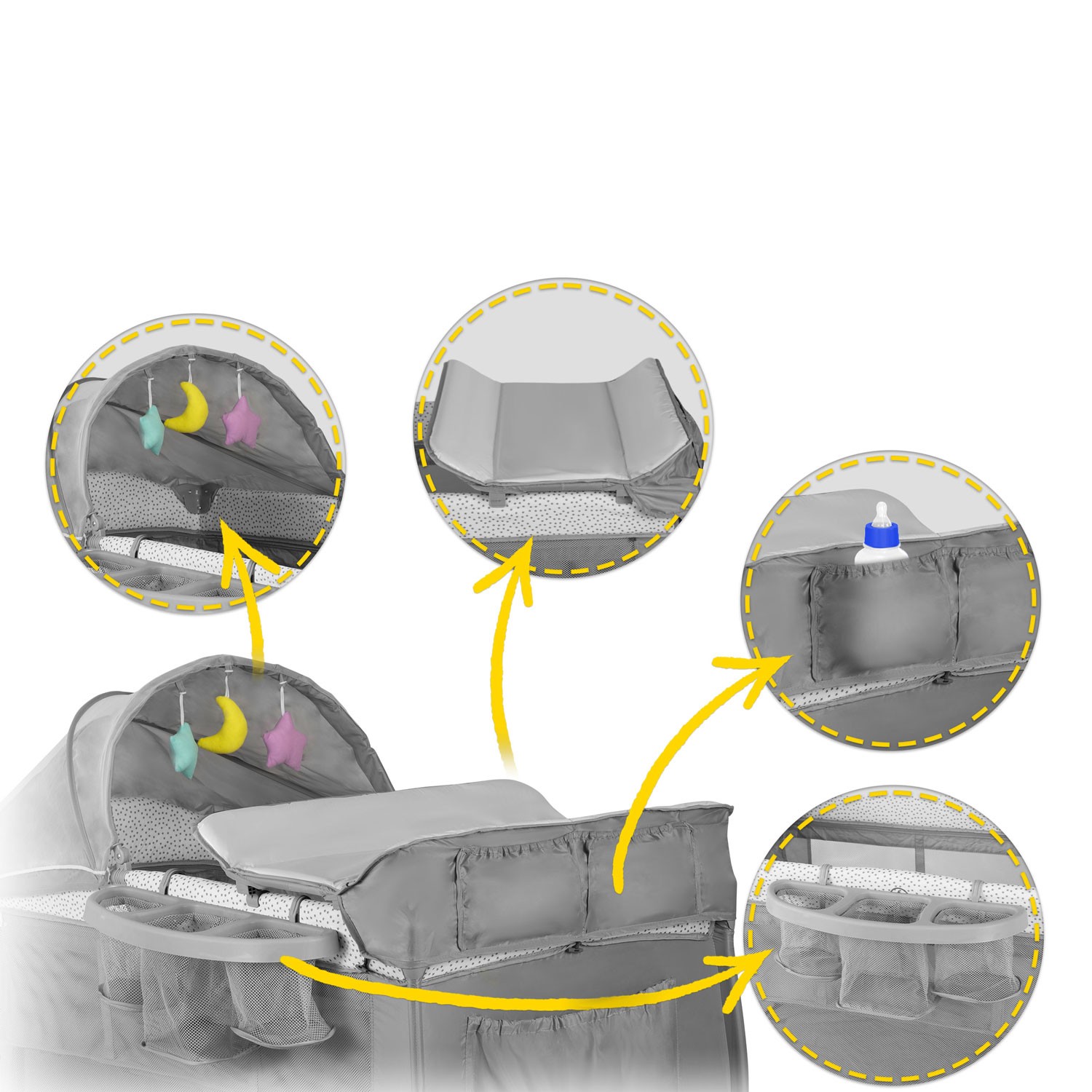 Reisivoodi 125x65x78cm RK-242 hall - Image 14