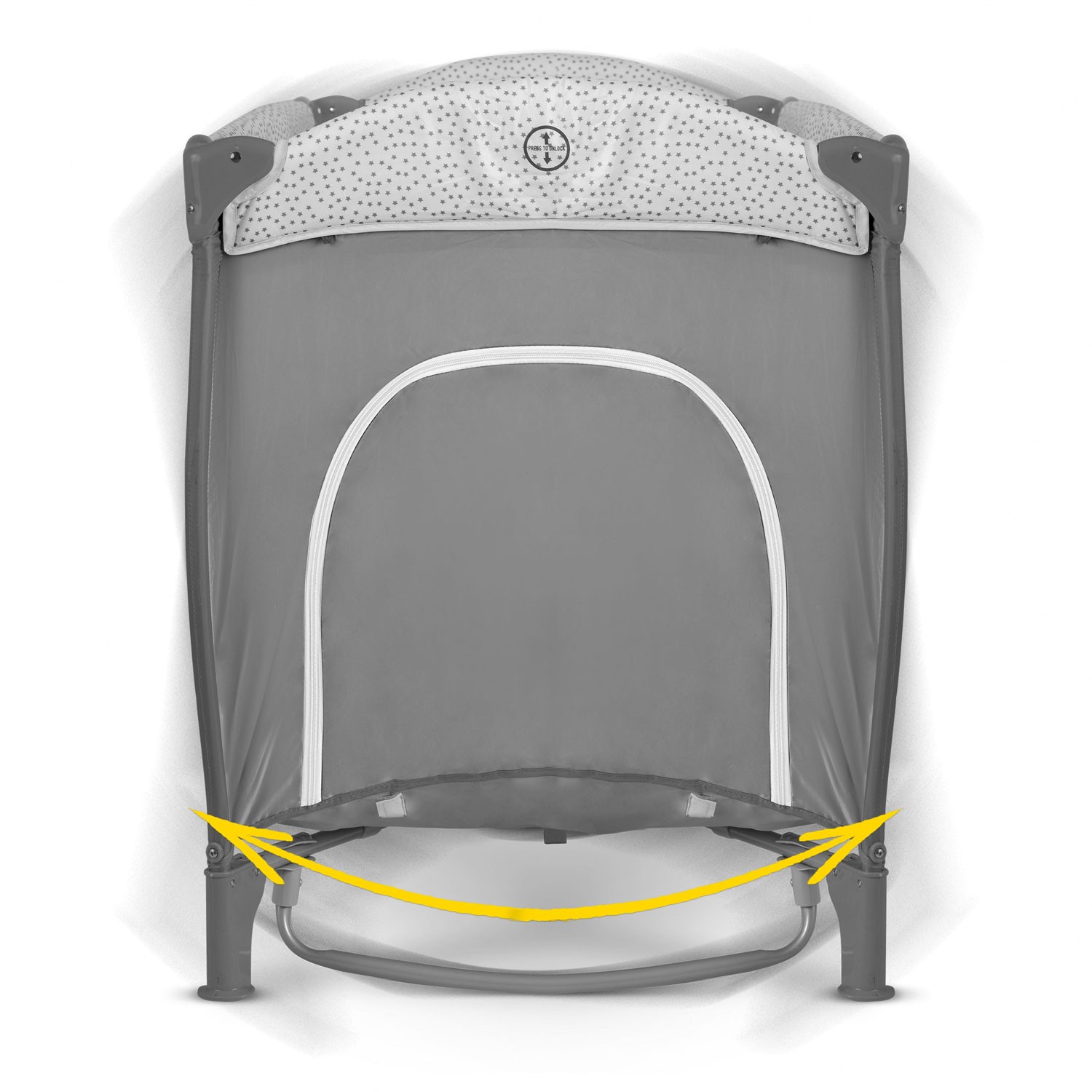 Reisivoodi 125x65x78cm RK-241 hall - Image 5