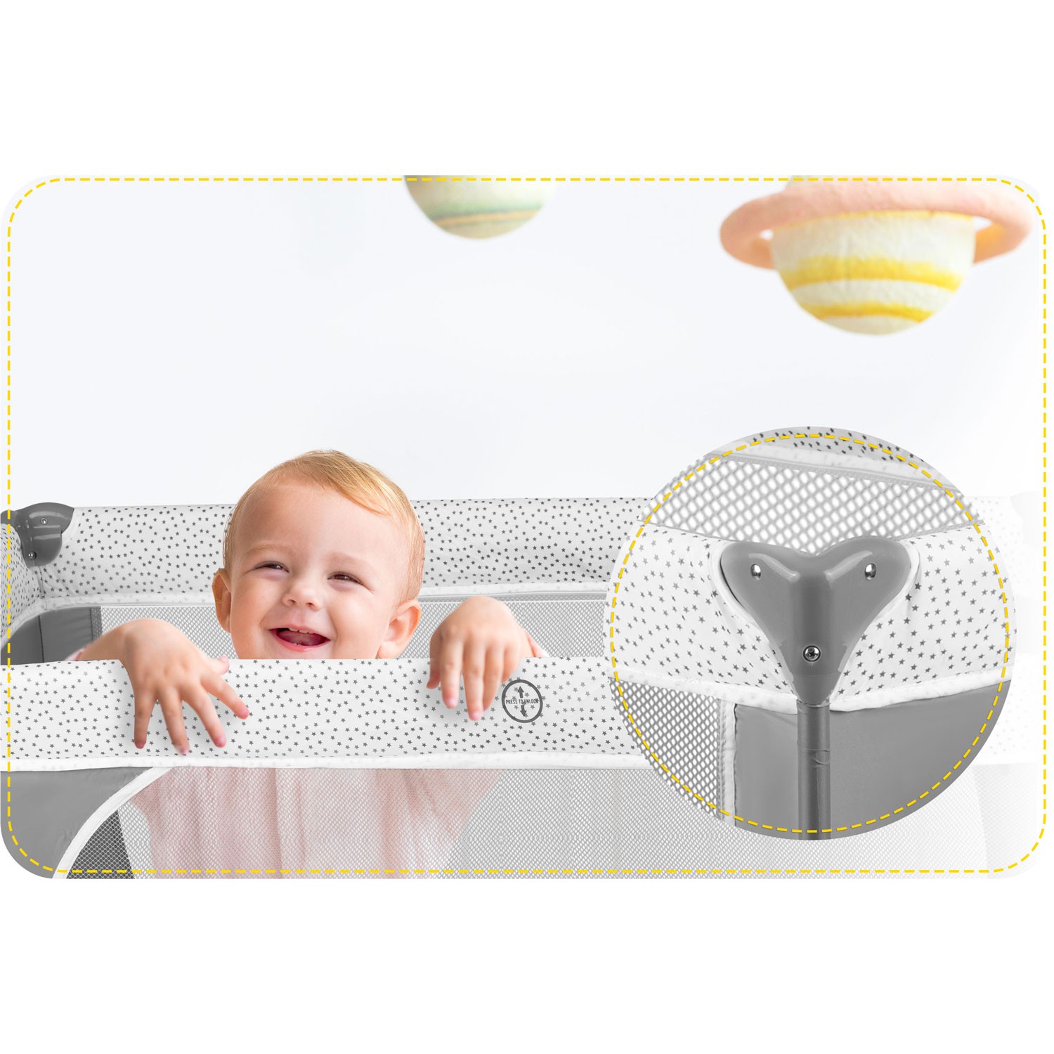 Reisivoodi 125x65x78cm RK-241 hall - Image 6