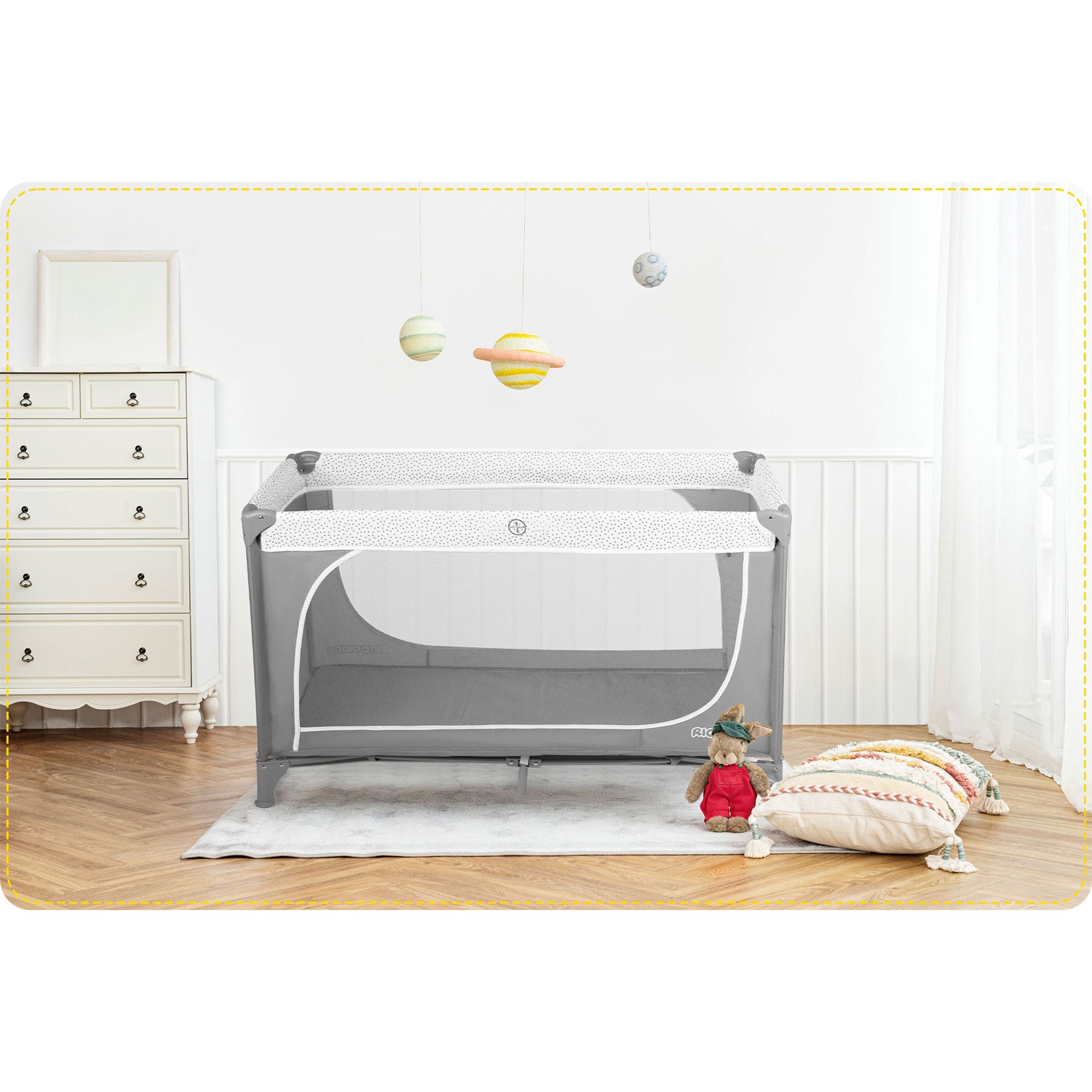 Reisivoodi 125x65x78cm RK-241 hall - Image 8