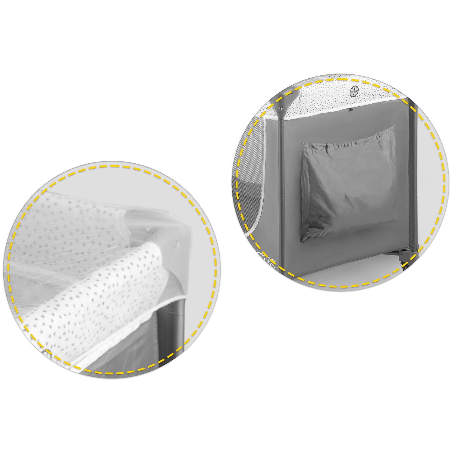 Reisivoodi 125x65x78cm RK-241 hall - Image 9