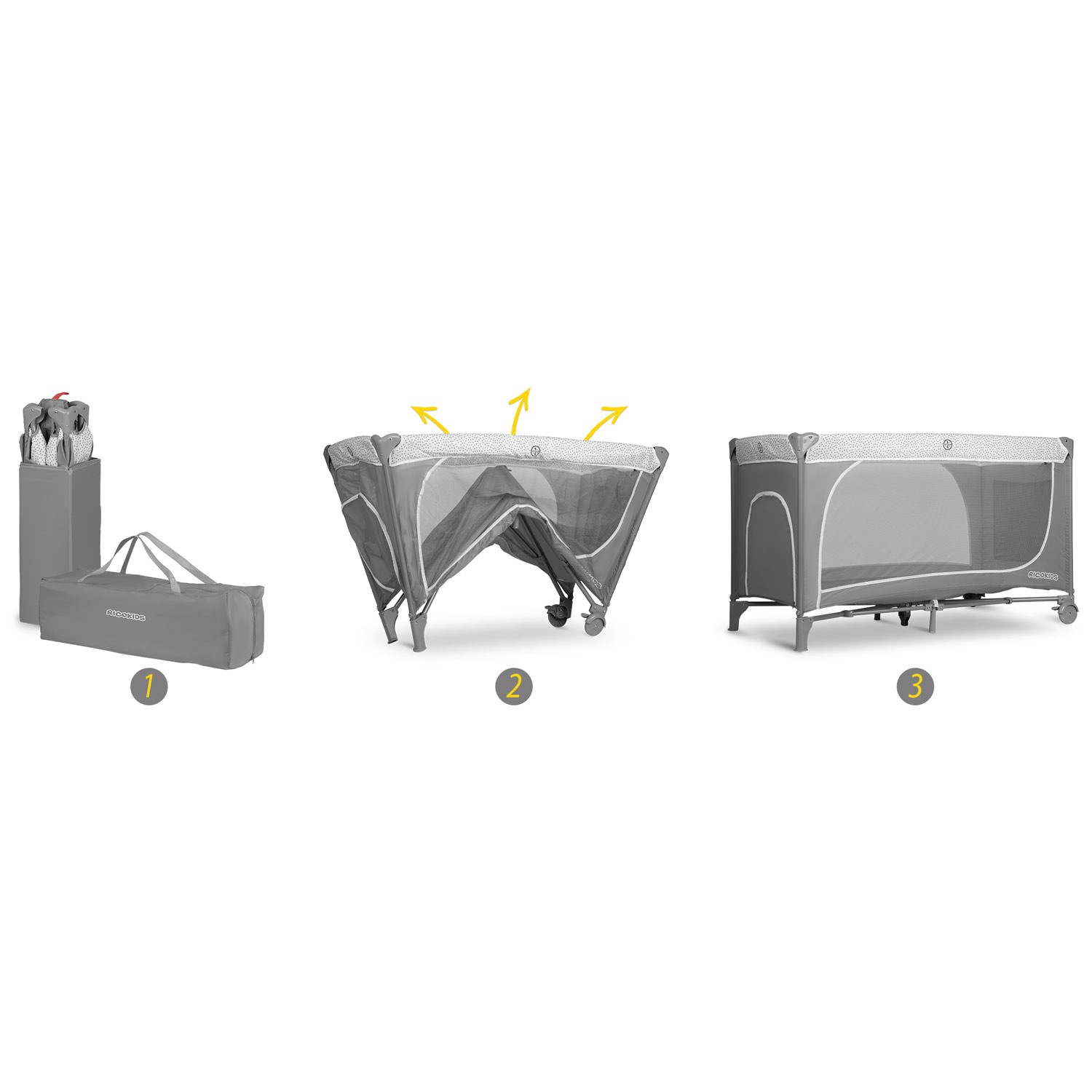 Reisivoodi 125x65x78cm RK-241 hall - Image 16