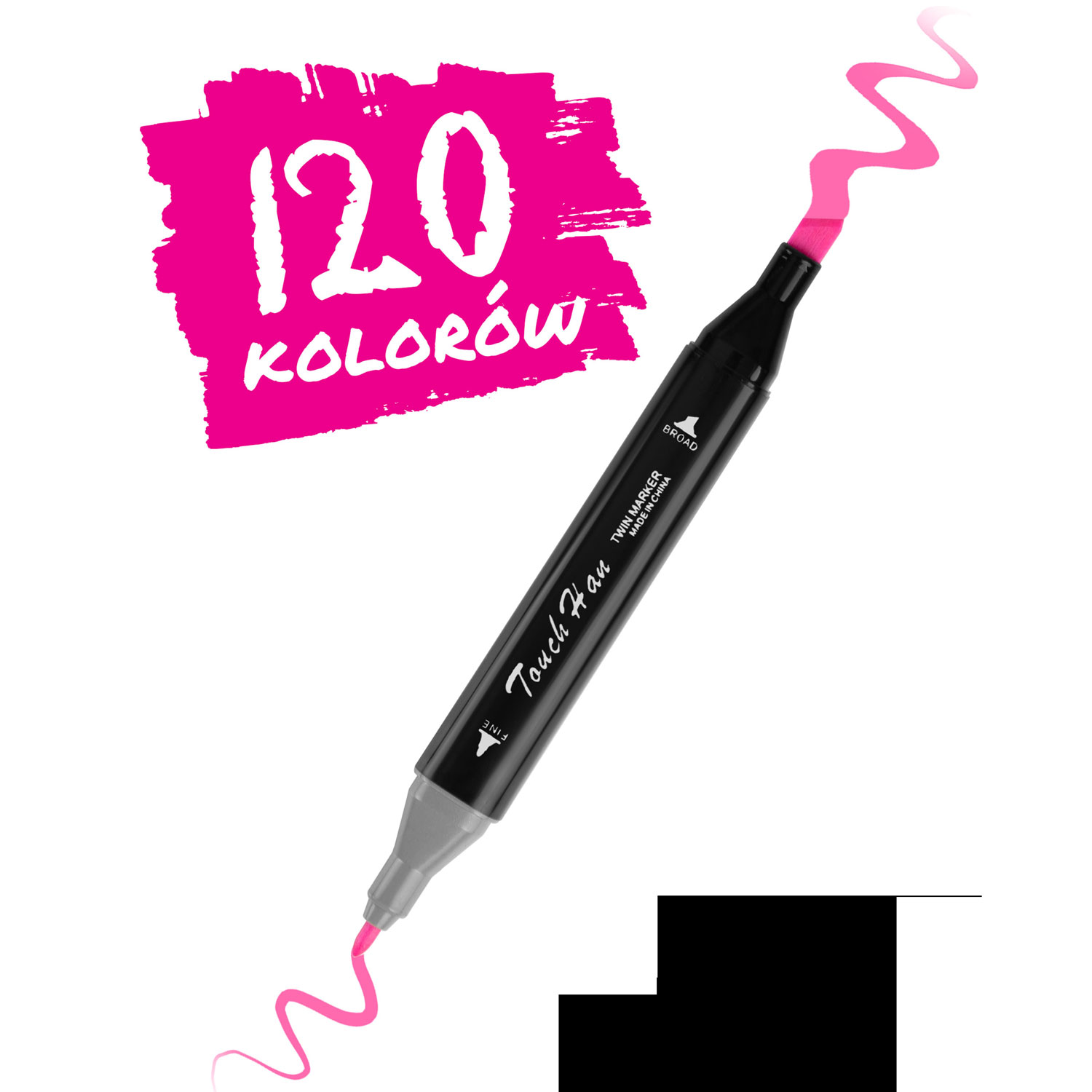 Nukido NK-913 alkoholimarkerid, 120 tk pakis - Image 6