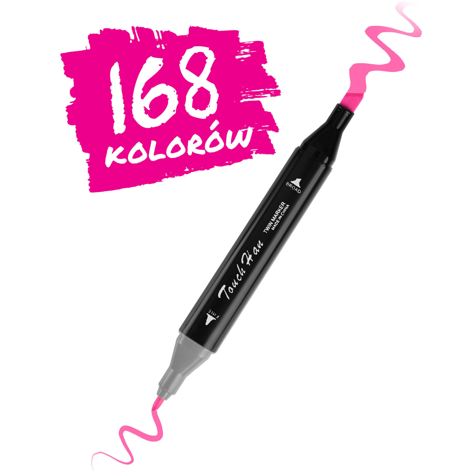 Nukido NK-914 alkoholimarkerid kotiga 168 tk - Image 5