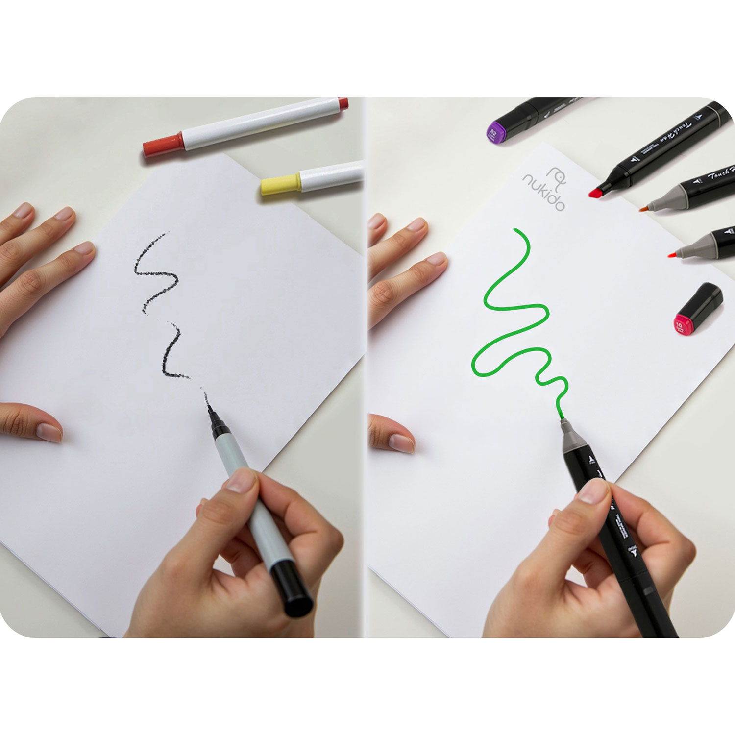 Nukido NK-915 alkoholimarkerid kotiga 262 tk - Image 9