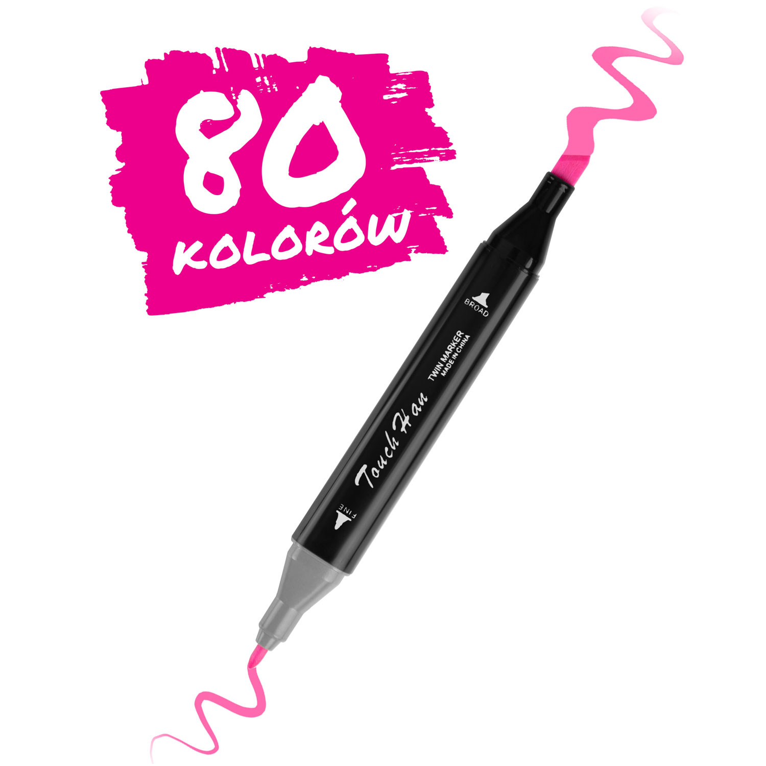 Nukido NK-912 alkoholimarkerid, 80 tk pakis - Image 6