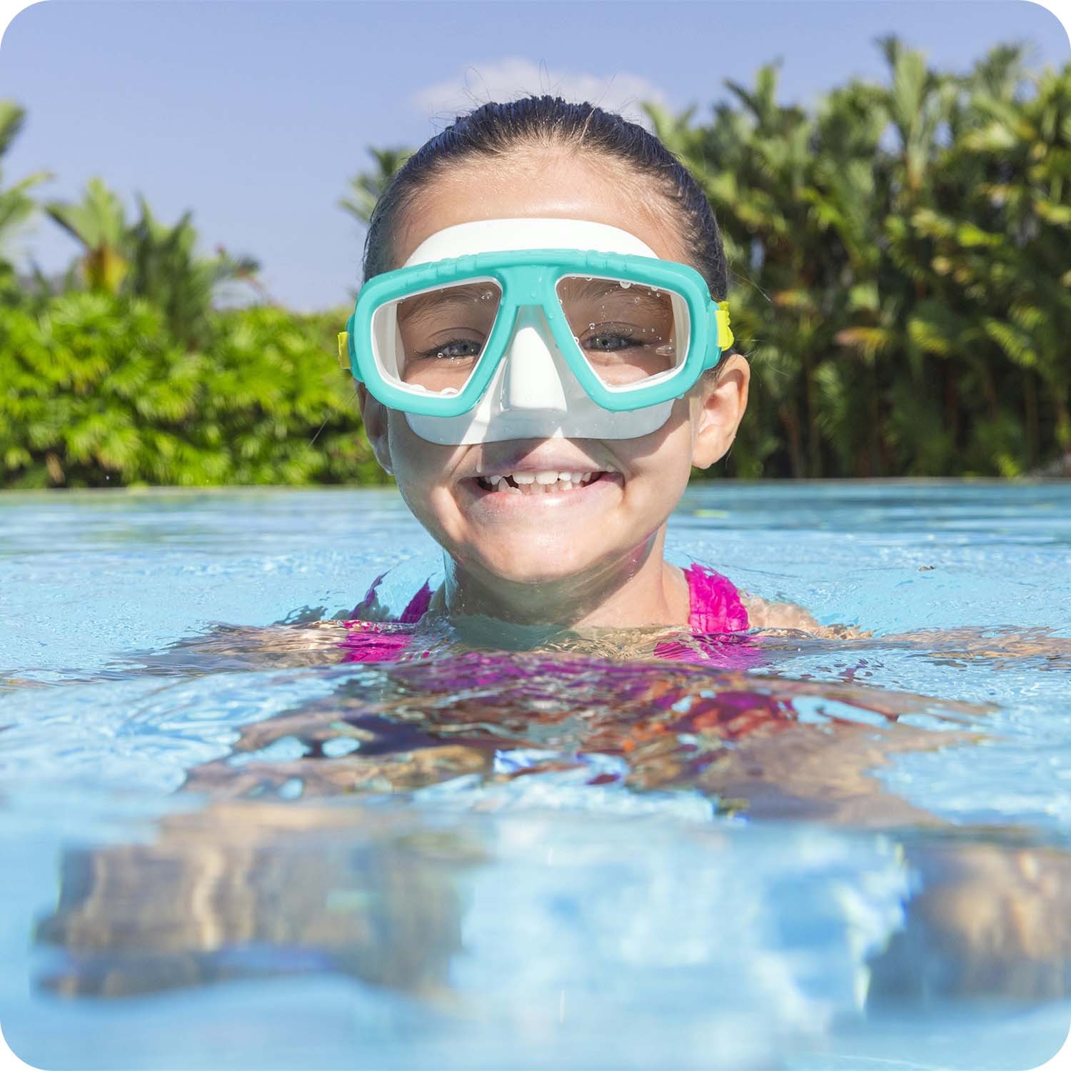 Bestway 22011 türkiissinine ujumismask - Image 2