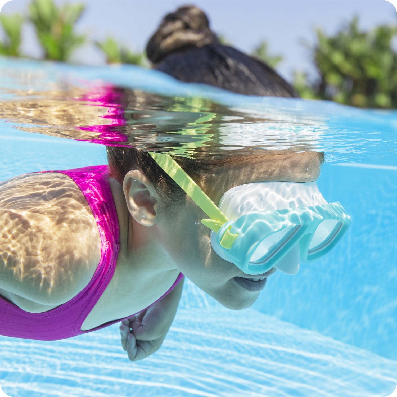 Bestway 22011 türkiissinine ujumismask - Image 4