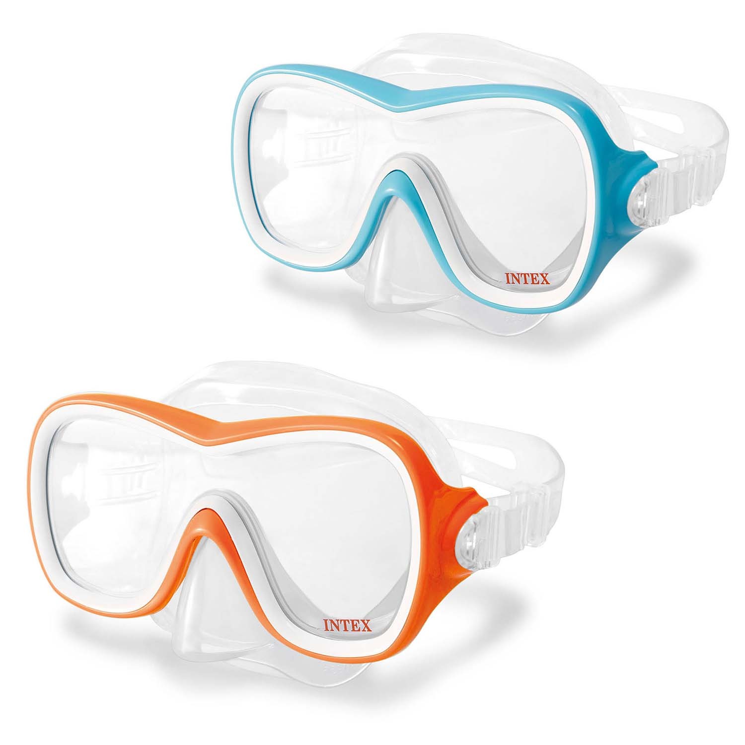 INTEX 55978 ujumismask oranž