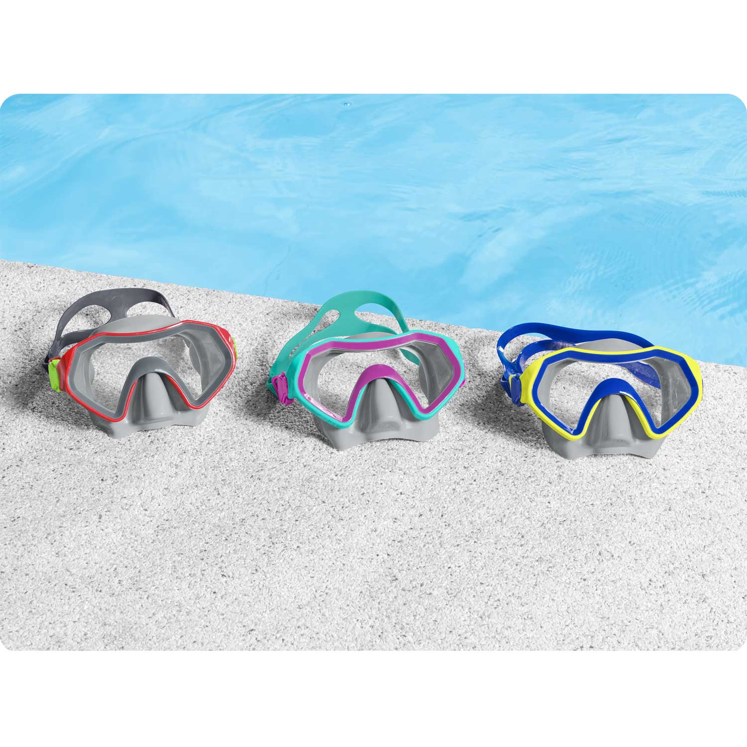 Bestway 22049 türkiissinine ujumismask - Image 6