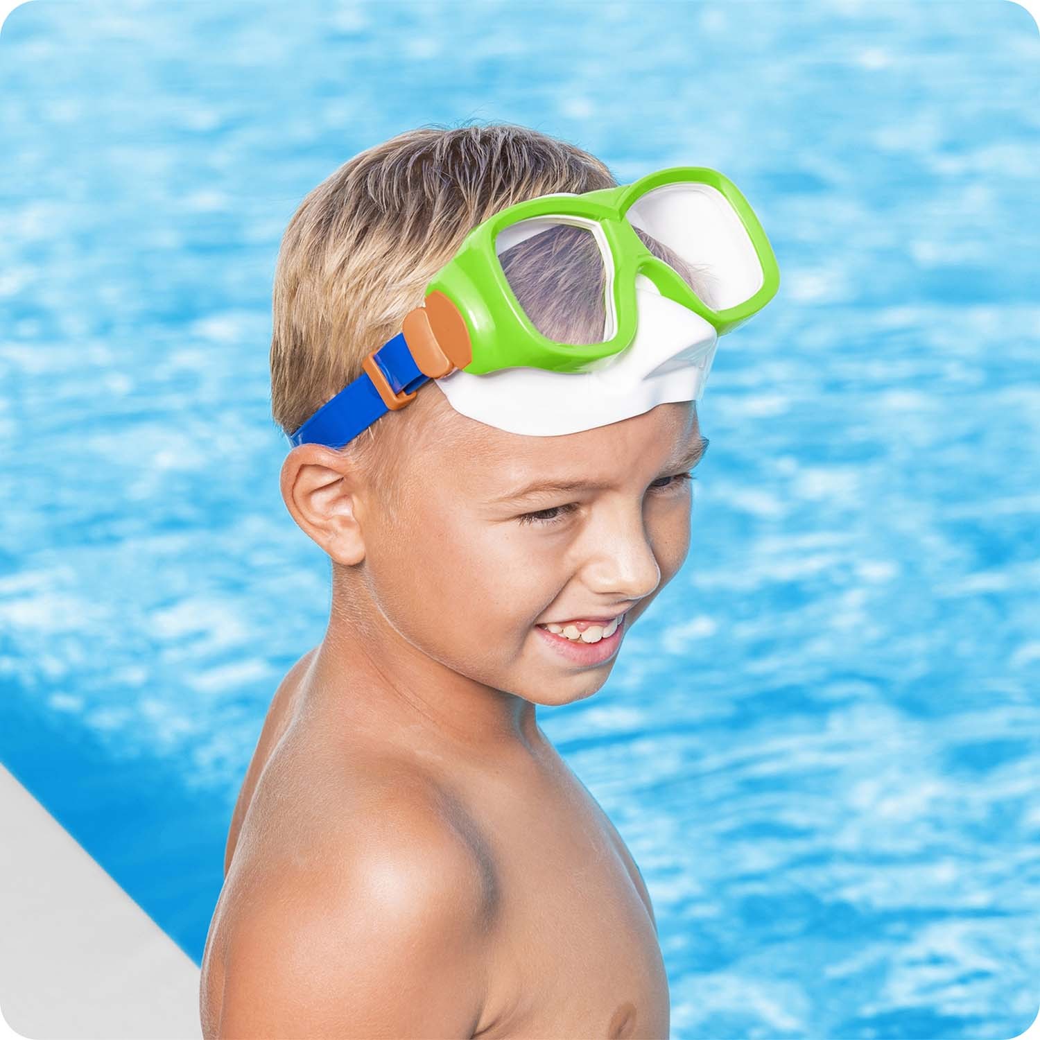 Bestway 22039 roheline ja sinine ujumismask - Image 6