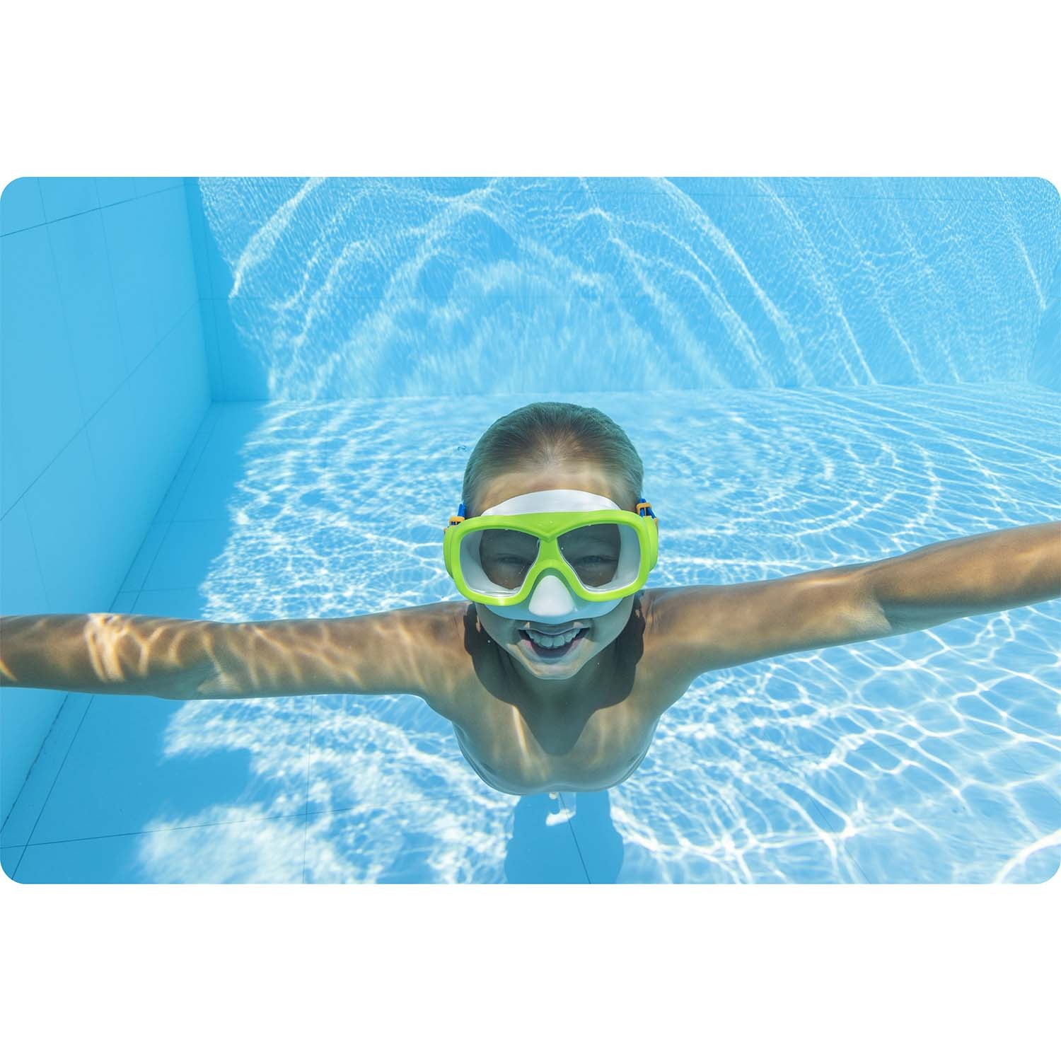Bestway 22039 roheline ja sinine ujumismask - Image 7