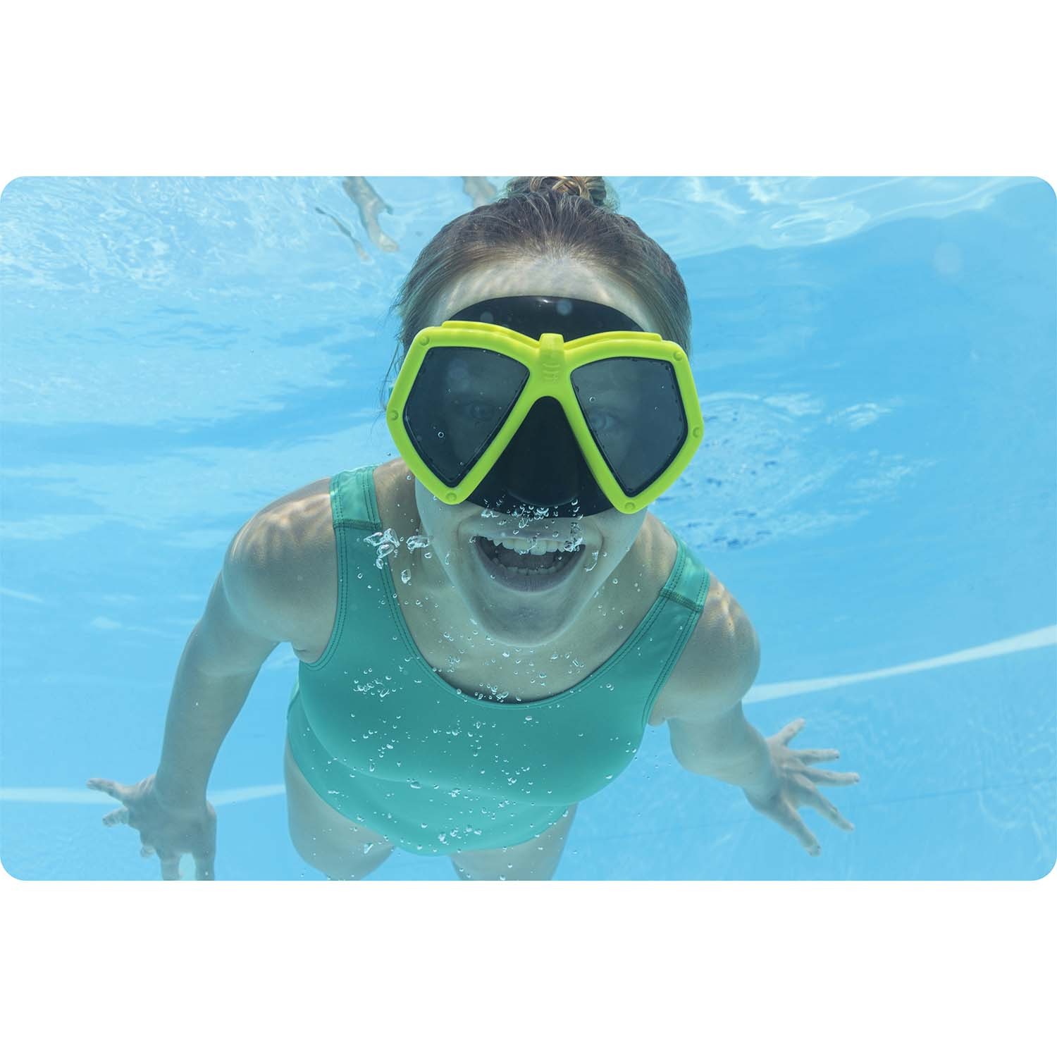 Bestway 22040 kollane ujumismask - Image 6