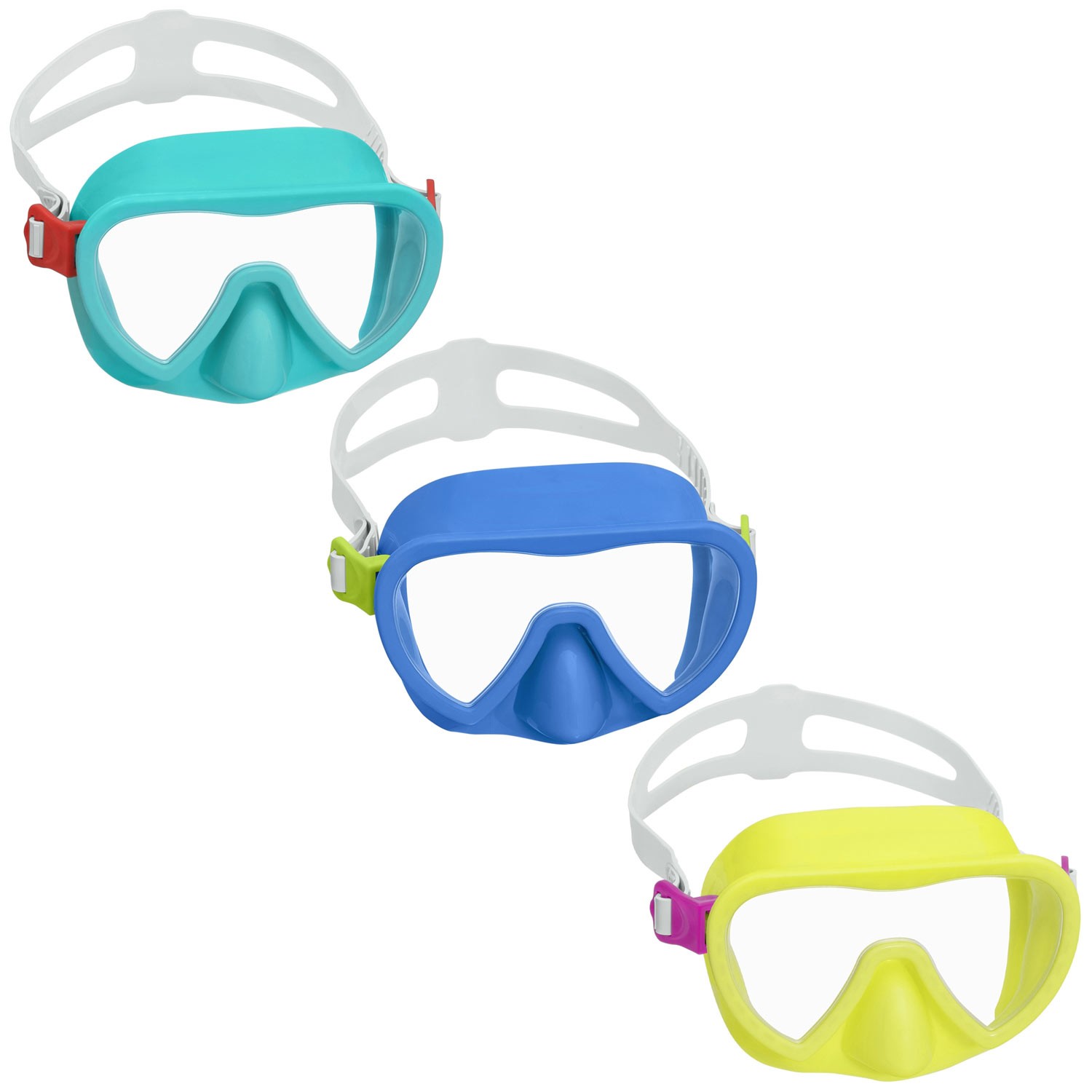 Bestway 22057 kollane ujumismask - Image 7