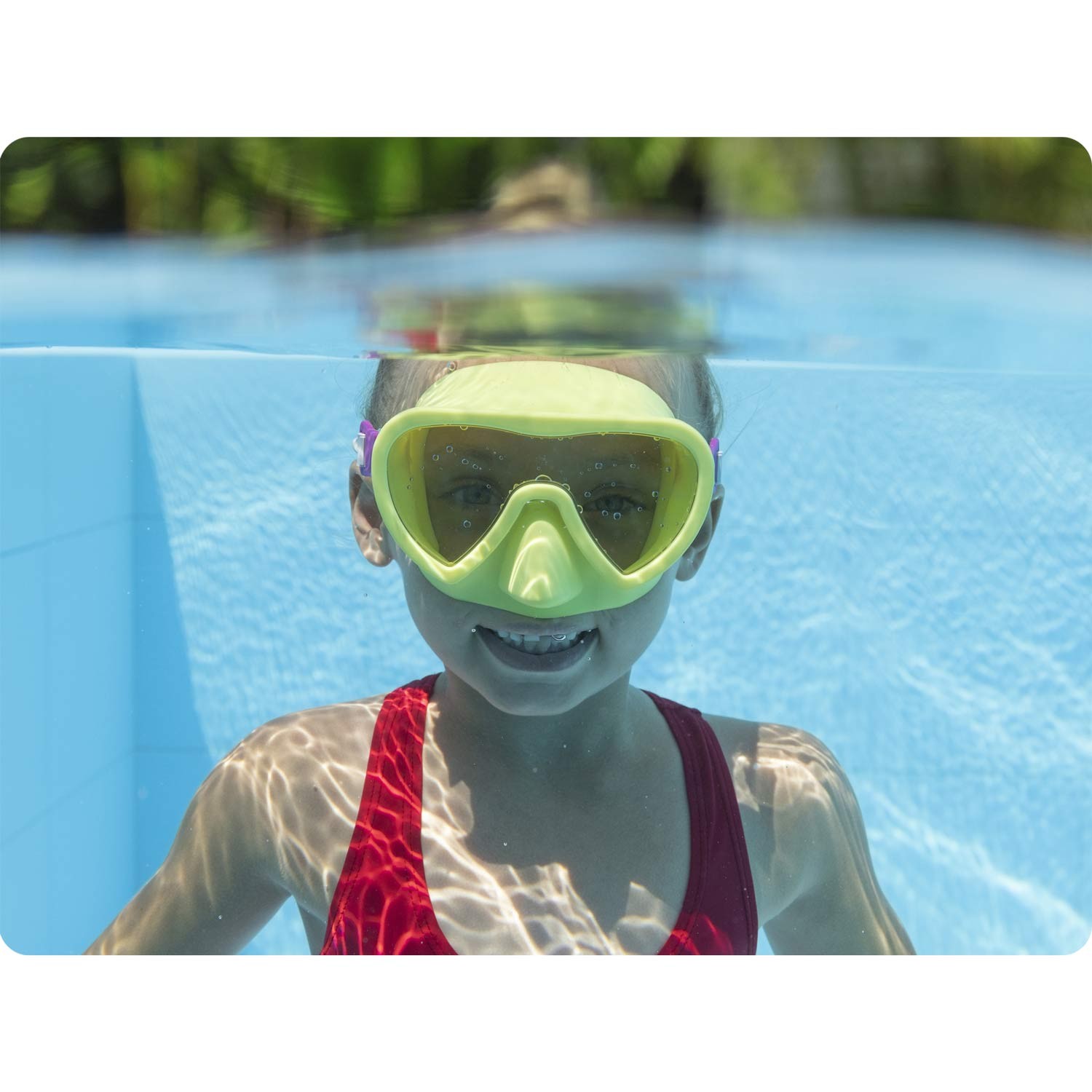 Bestway 22057 kollane ujumismask - Image 4