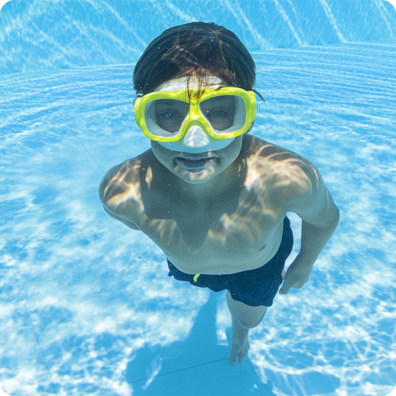 Bestway 22039 kollane ja punane ujumismask - Image 7