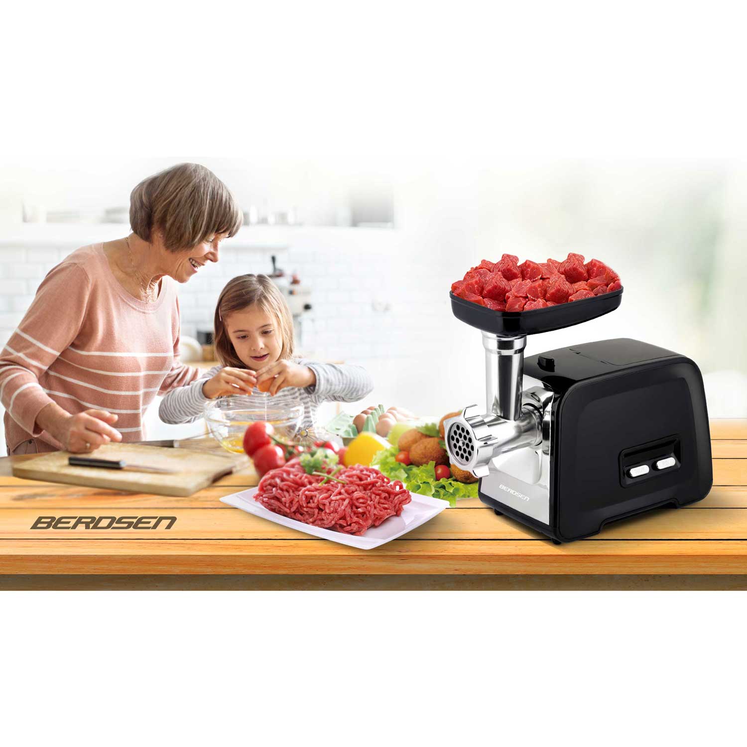 Hakklihamasin BD-601A Berdsen 450/1200W - Image 5