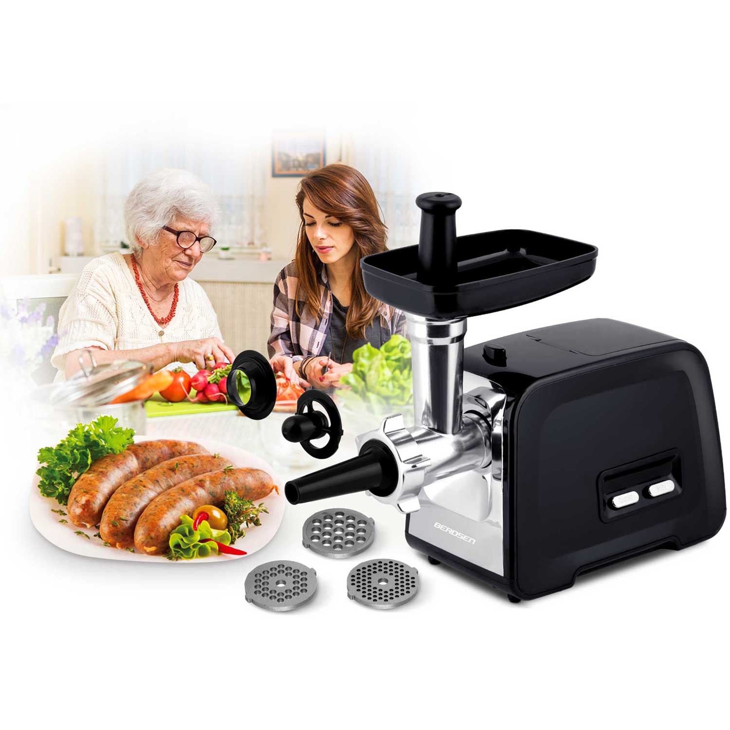 Hakklihamasin BD-601A Berdsen 450/1200W - Image 8