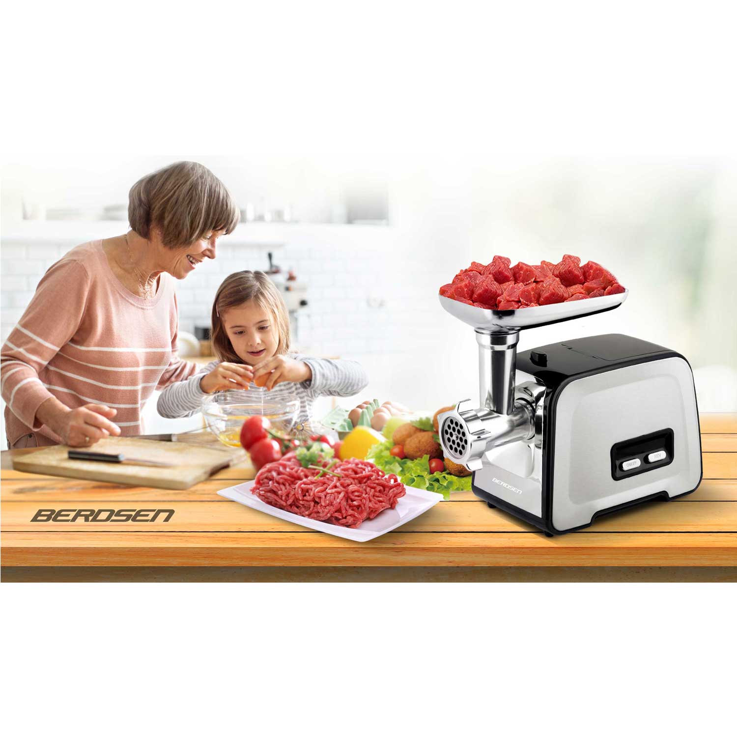 Hakklihamasin BD-601B Berdsen 450/1200W - Image 7