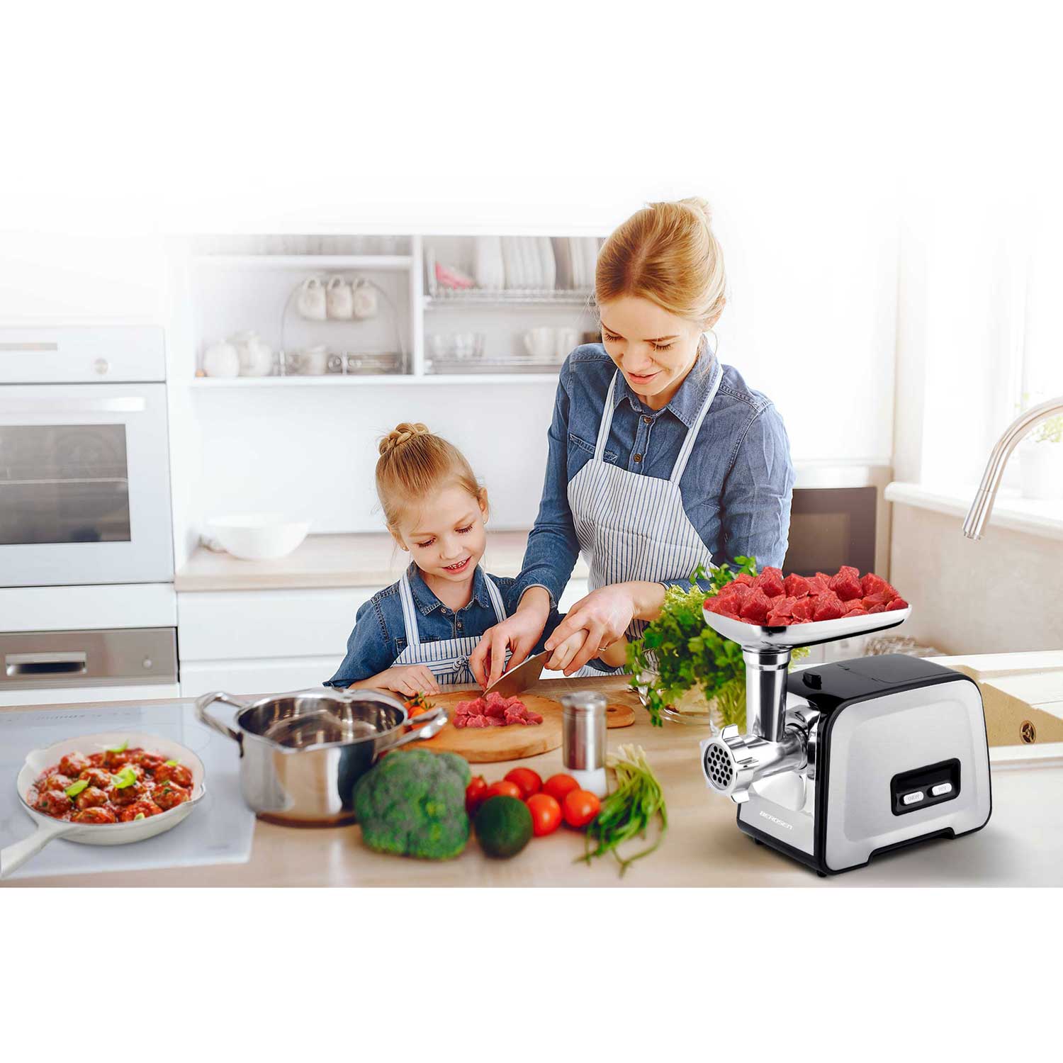 Hakklihamasin BD-601B Berdsen 450/1200W - Image 8