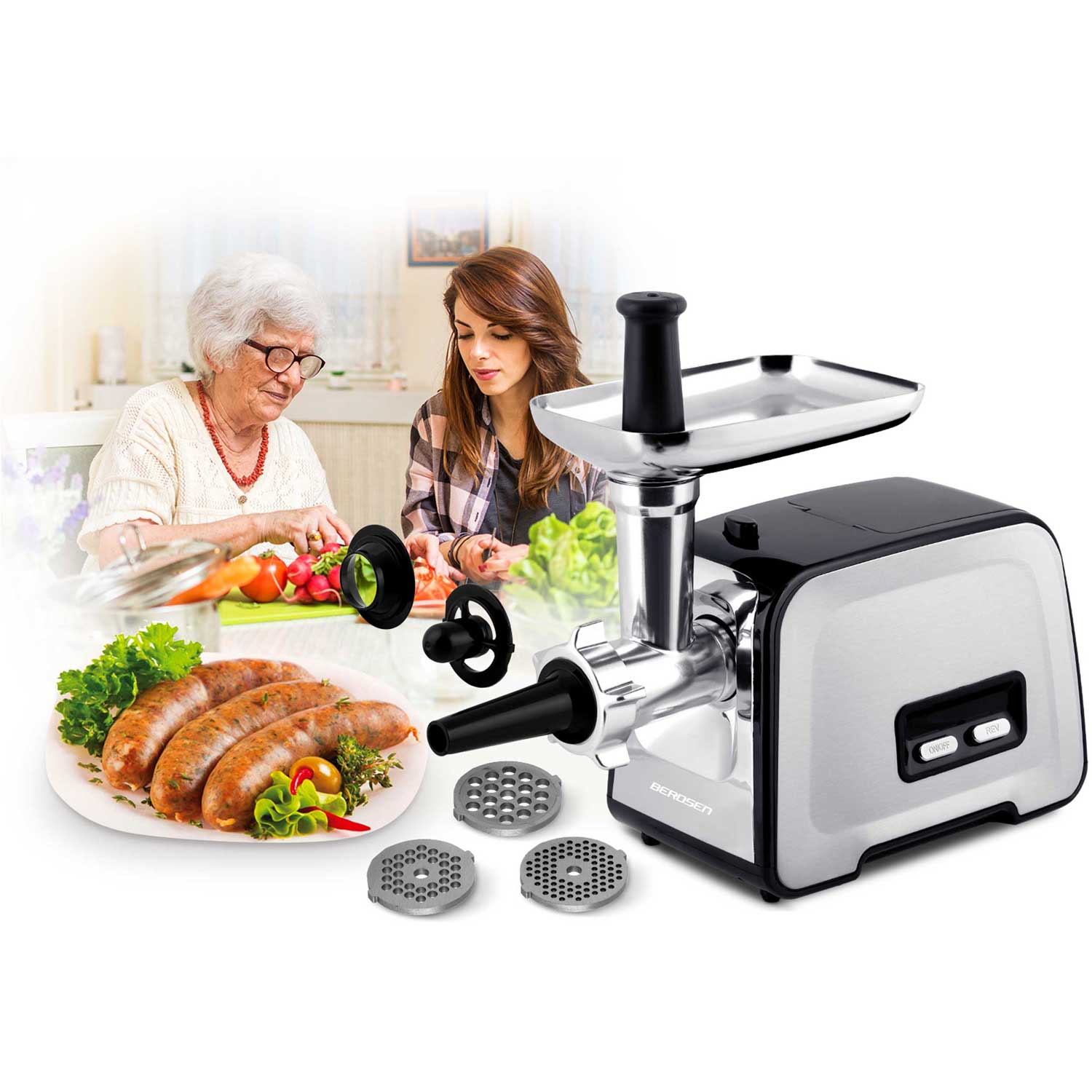 Hakklihamasin BD-601B Berdsen 450/1200W - Image 9