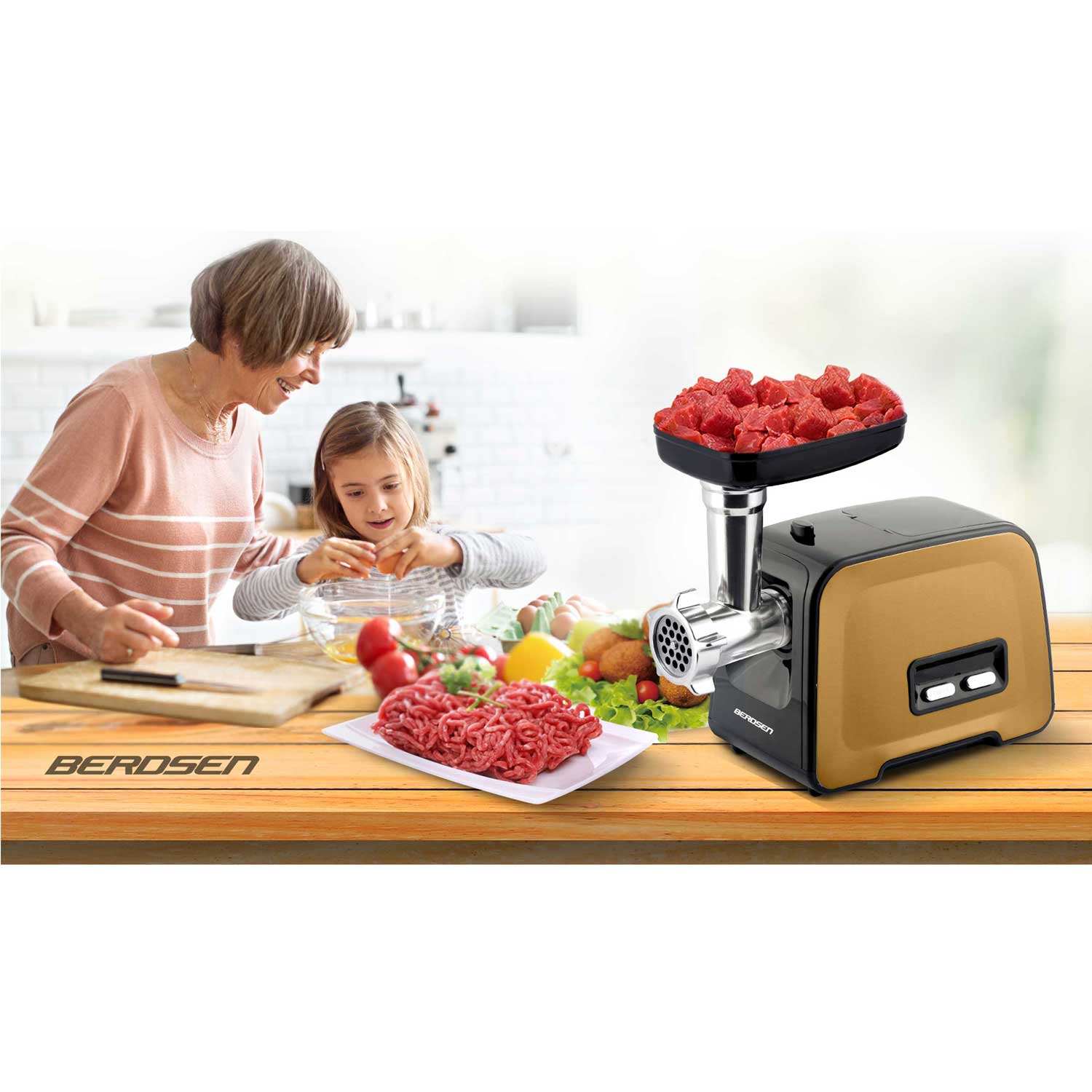 Hakklihamasin BD-601B Berdsen 450/1200W - Image 9