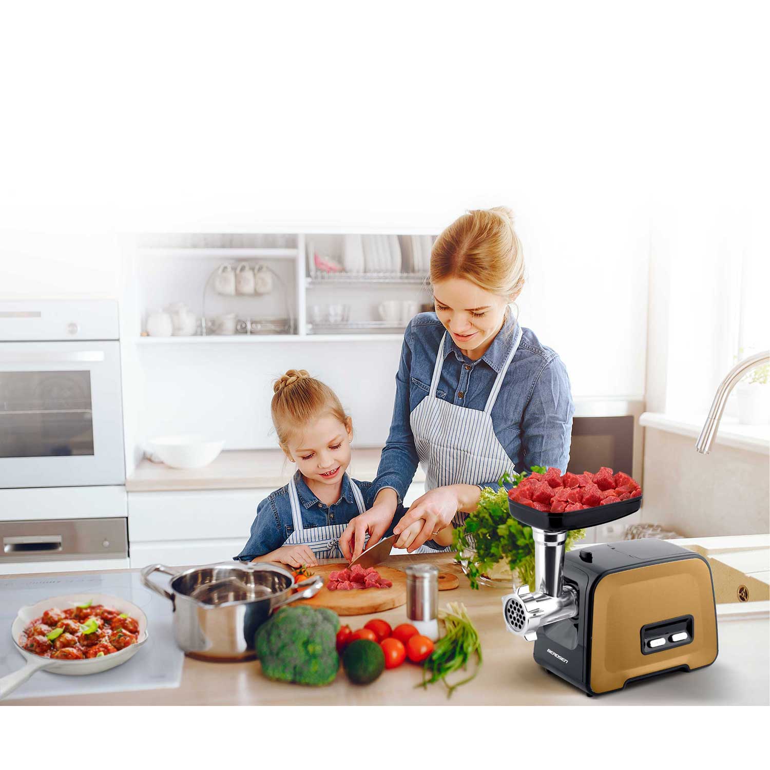 Hakklihamasin BD-601B Berdsen 450/1200W - Image 7