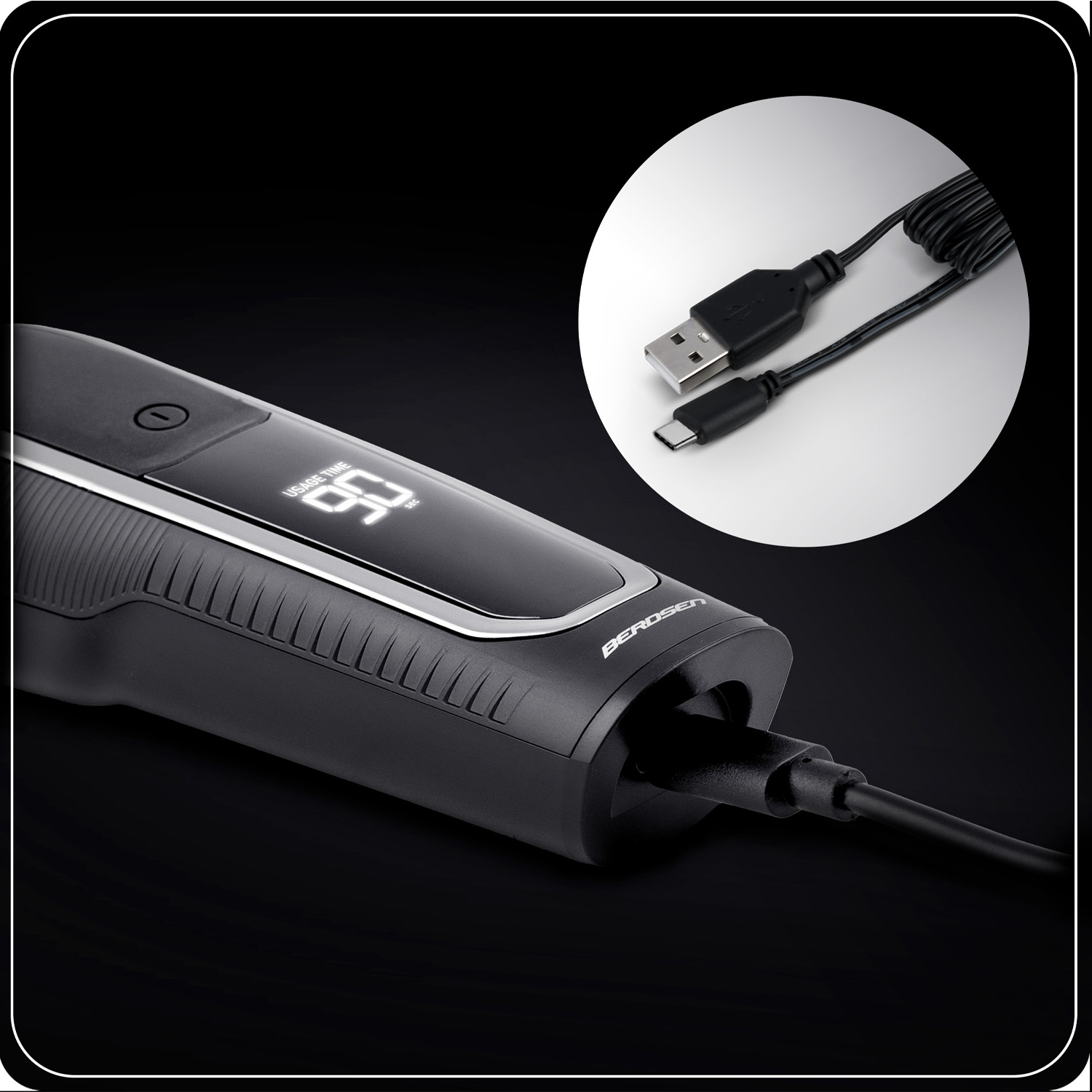 Berdsen BD-262 juukselõikur must - Image 6