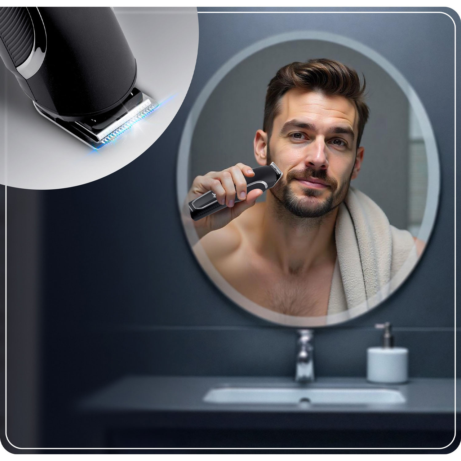 Berdsen BD-262 juukselõikur must - Image 10