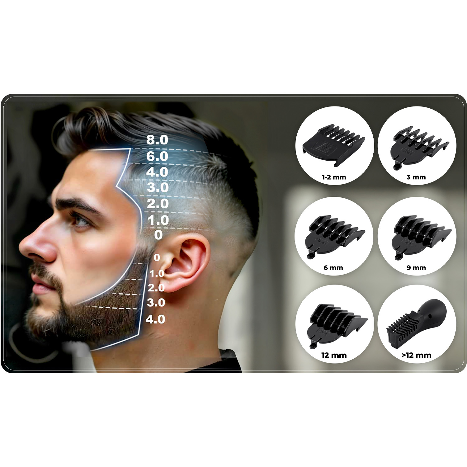 Berdsen BD-262 juukselõikur must - Image 12