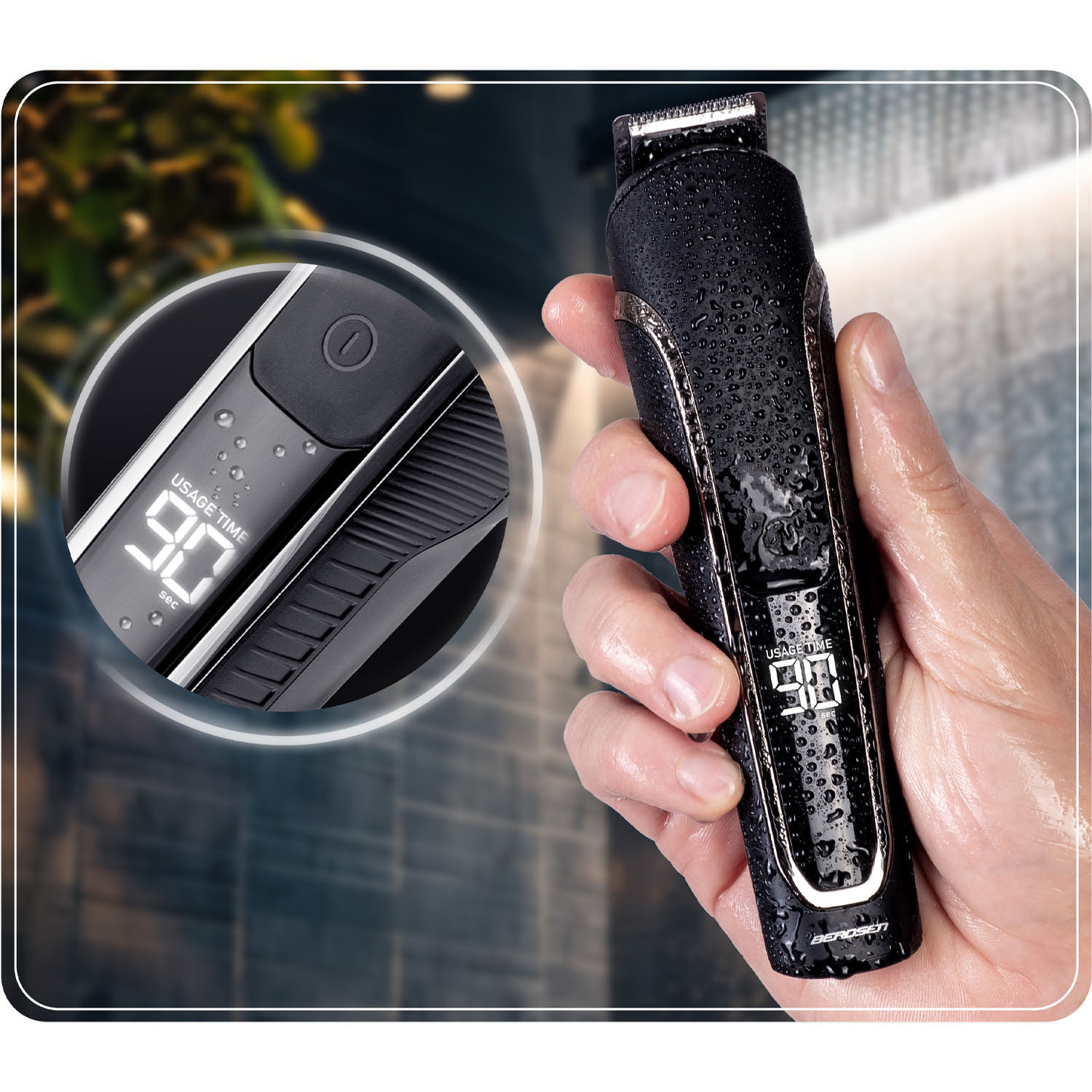 Berdsen BD-262 juukselõikur must - Image 8